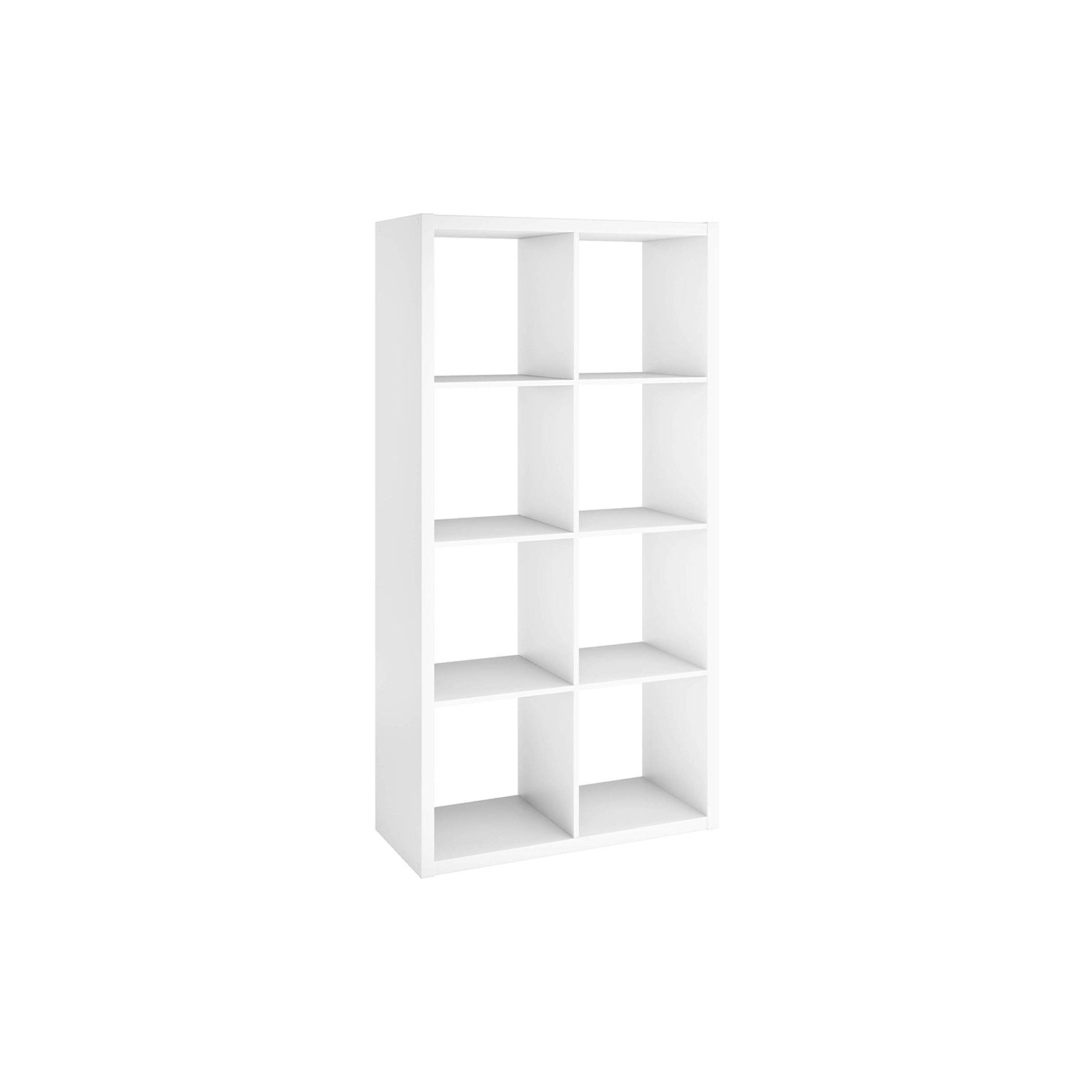 ClosetMaid – Bibliothèque décorative à 8 cubes avec dossier ouvert 4583, blanc