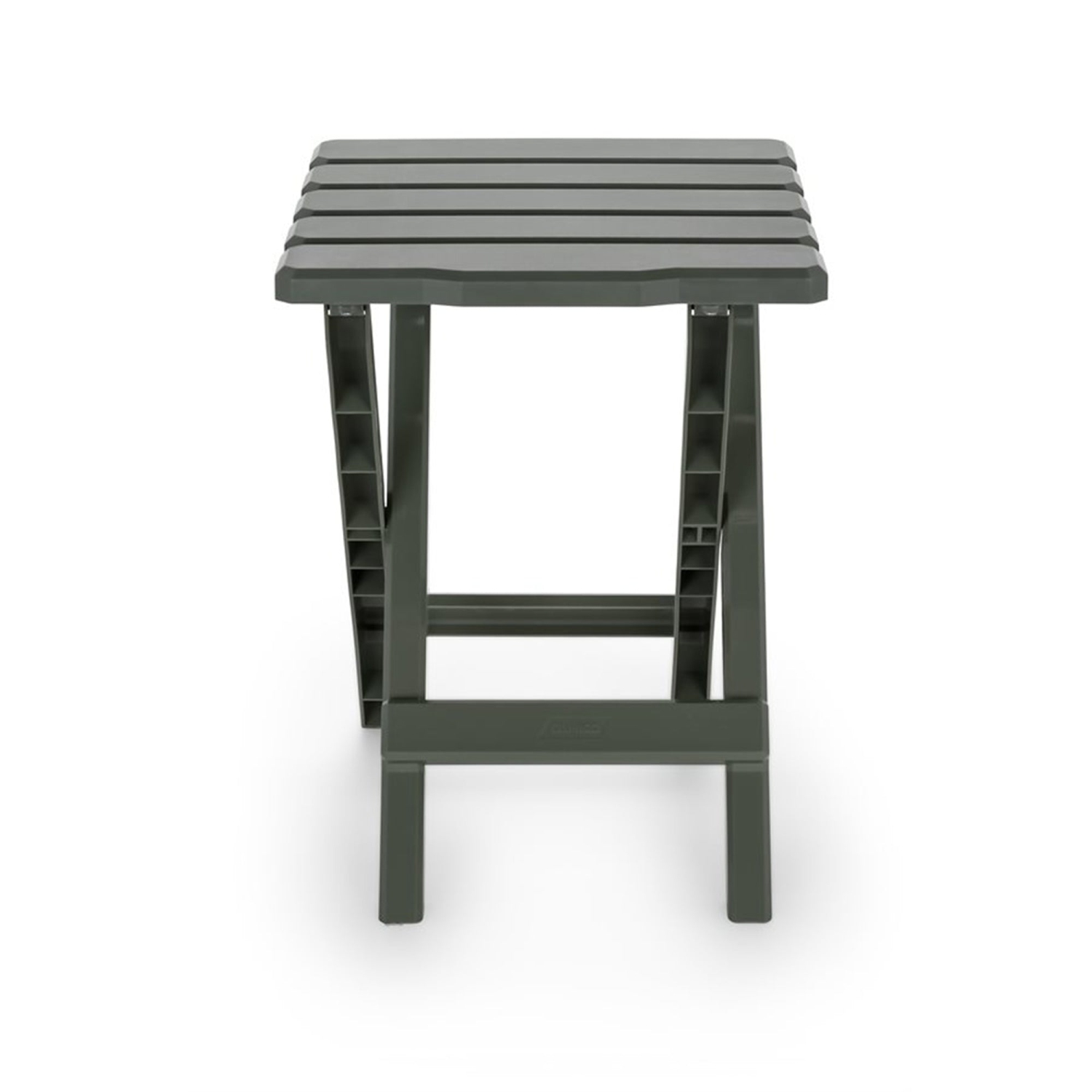 Camco – petite table d’appoint pliante en plastique pour le camping Adirondack portative, sauge