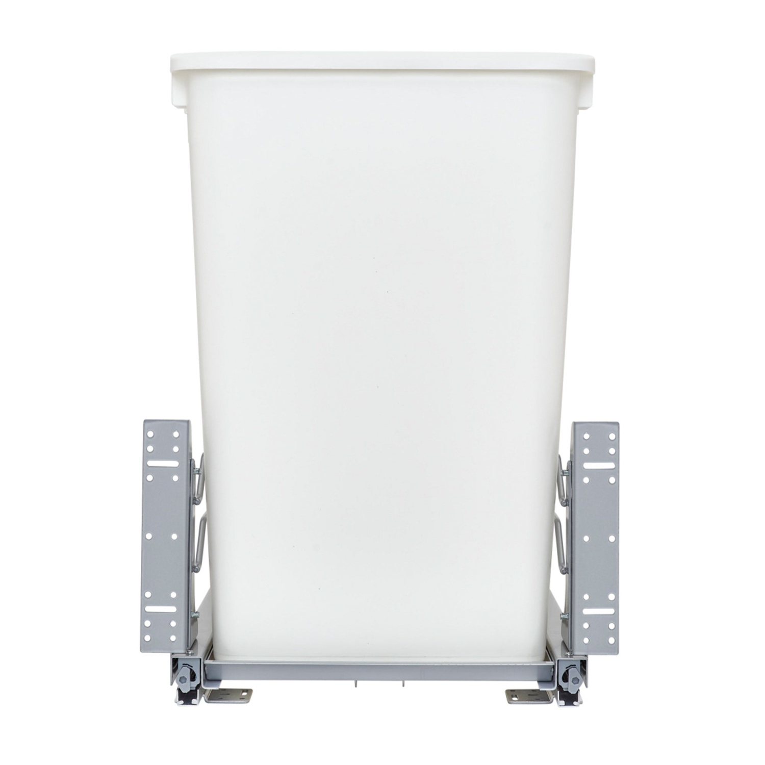 50&nbsp;qt des poubelles à double retrait Rev-A-Shelf. Avec fermeture en douceur, 53RD-2150SCDM-211