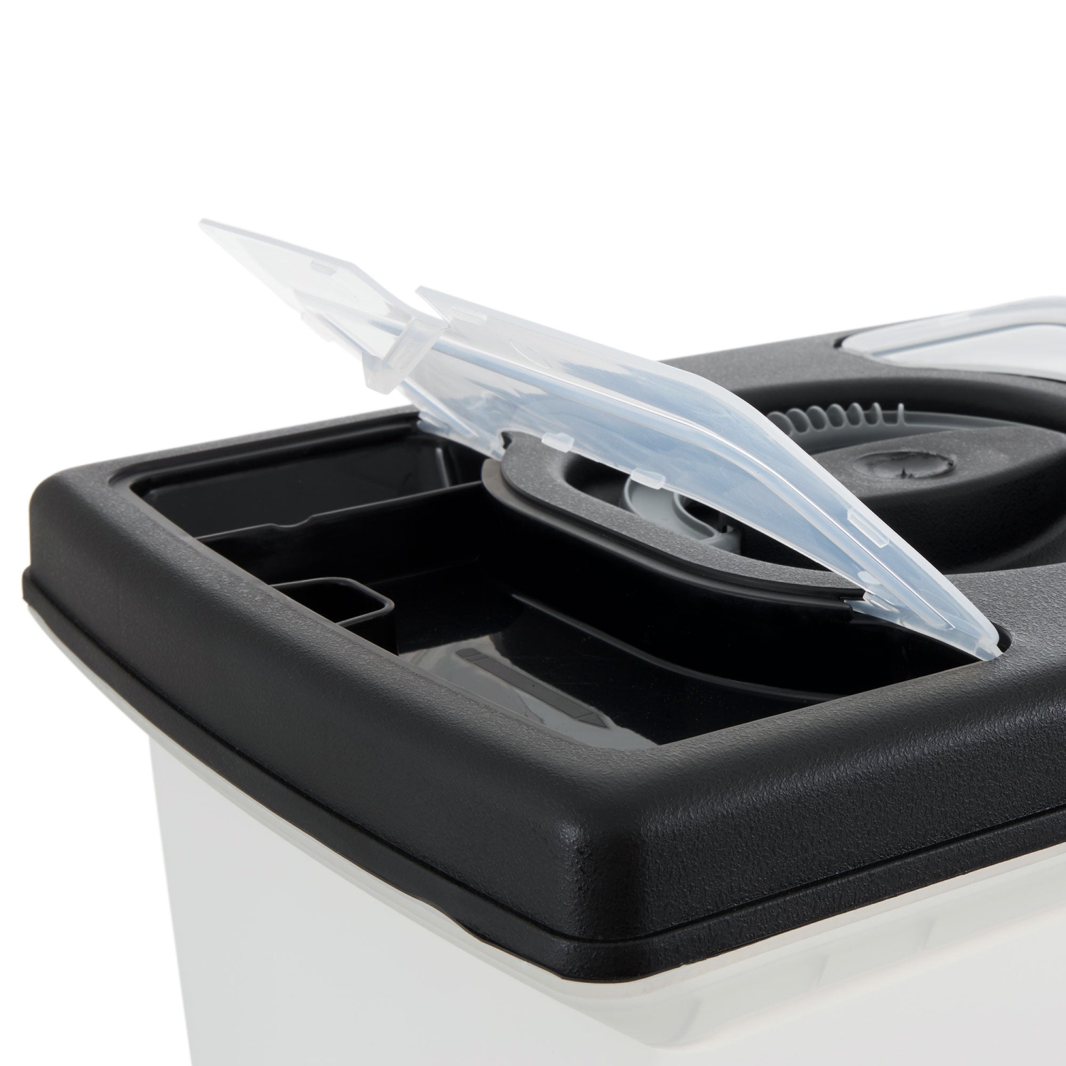 Gracious Living Stackable File Storage Caddy with Accessory Compartment