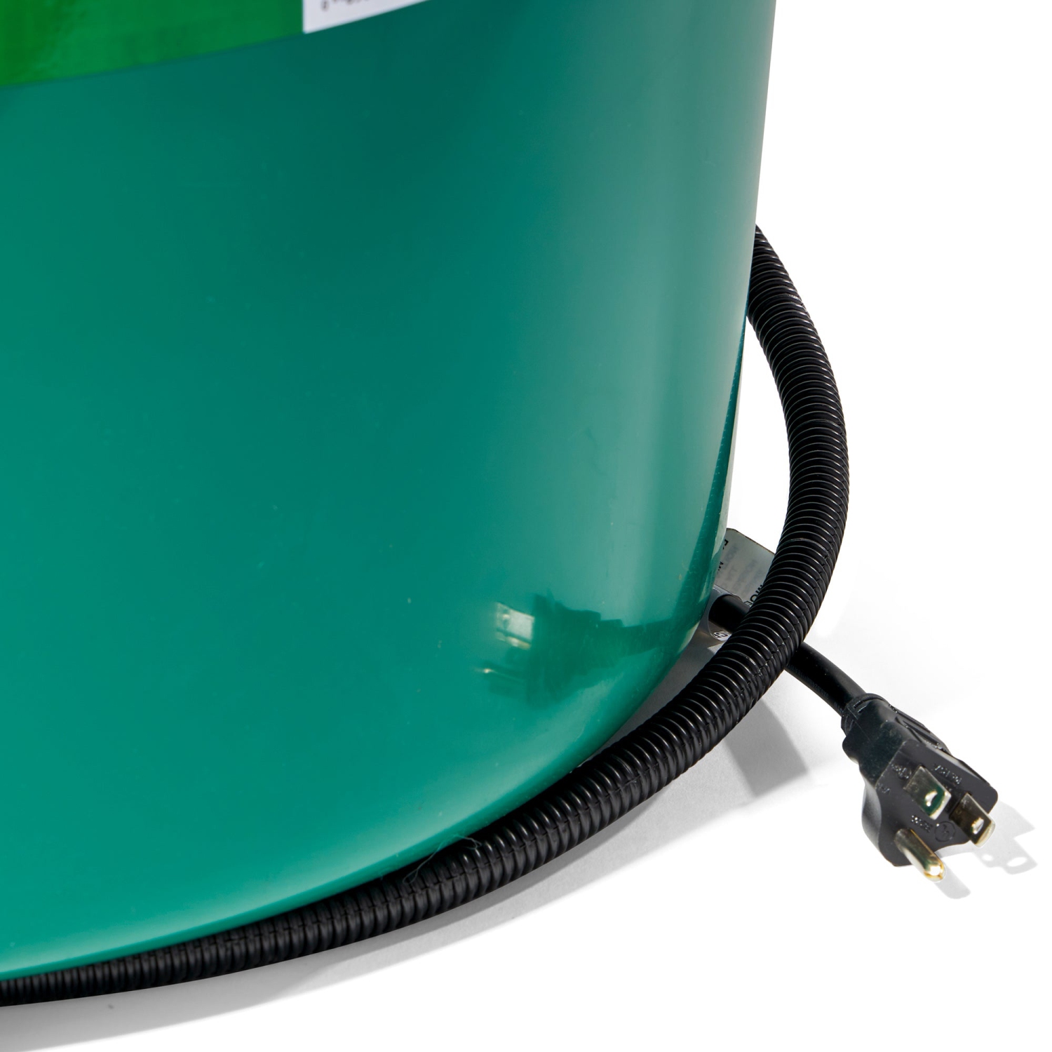 Farm Innovators 16 Gallon Plastic Heated Animal Water Bucket Tub, Green