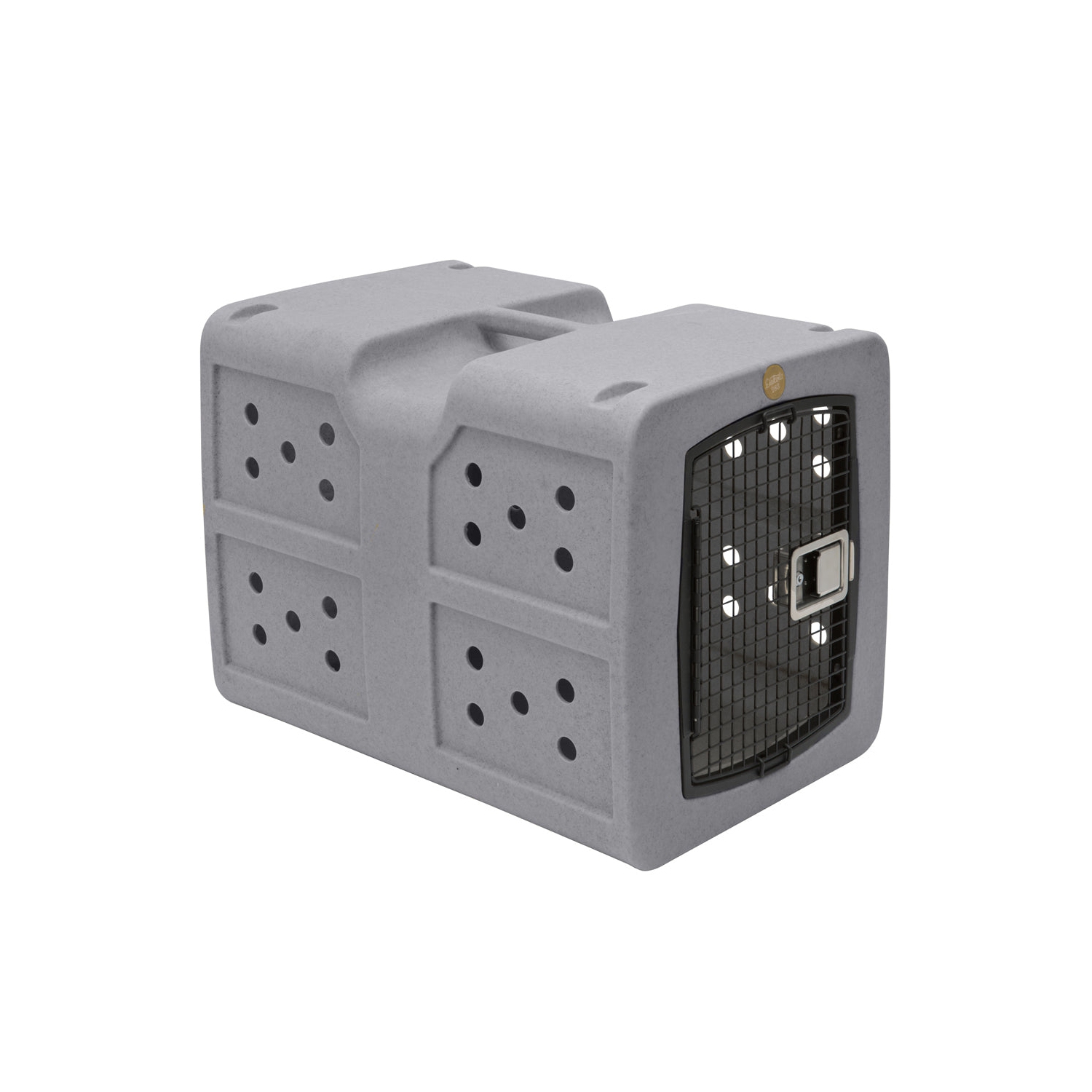 Dakota283 G3 High-Security Polyethylene Framed Door Kennel, Large, Dark Granite