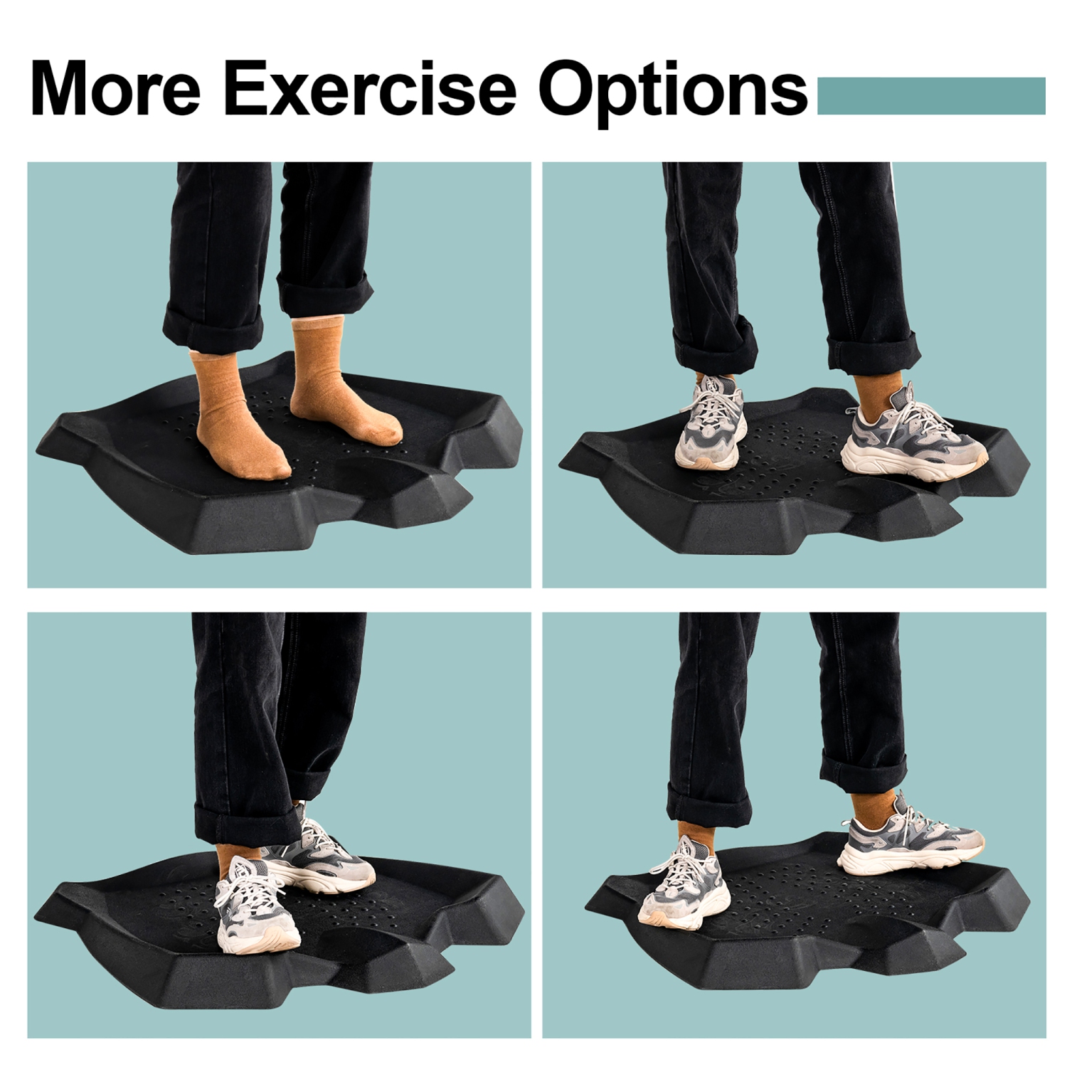 Costway Portable Anti-Fatigue Standing Mat W/Massage Points Diverse Terrain Home Office