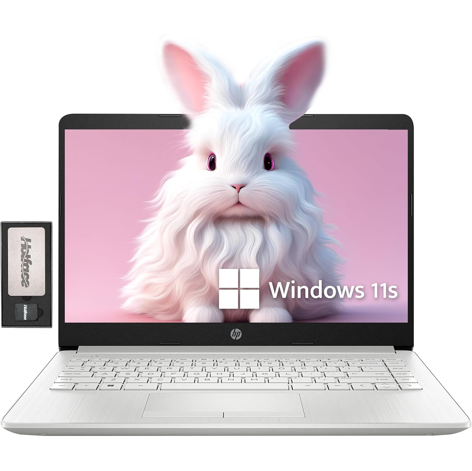 HP Stream 14" HD Lightweight Laptop, Intel Celeron N4120, 224GB Storage(64GB eMMC + 160GB Docking Station), 8GB RAM, Intel UHD Graphics, HD Webcam,