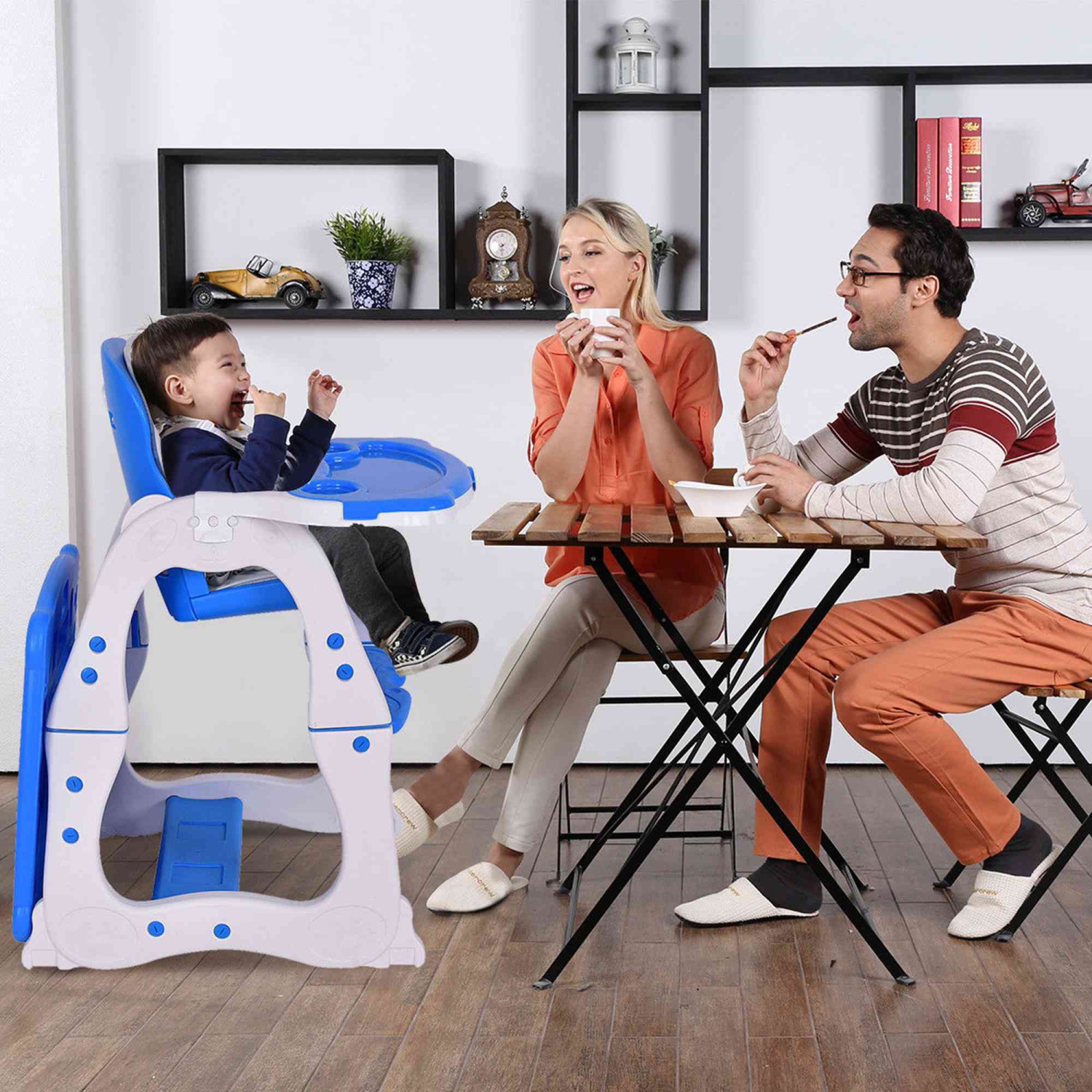 Table de jeu convertible 3-en-1 de Costway pour enfant