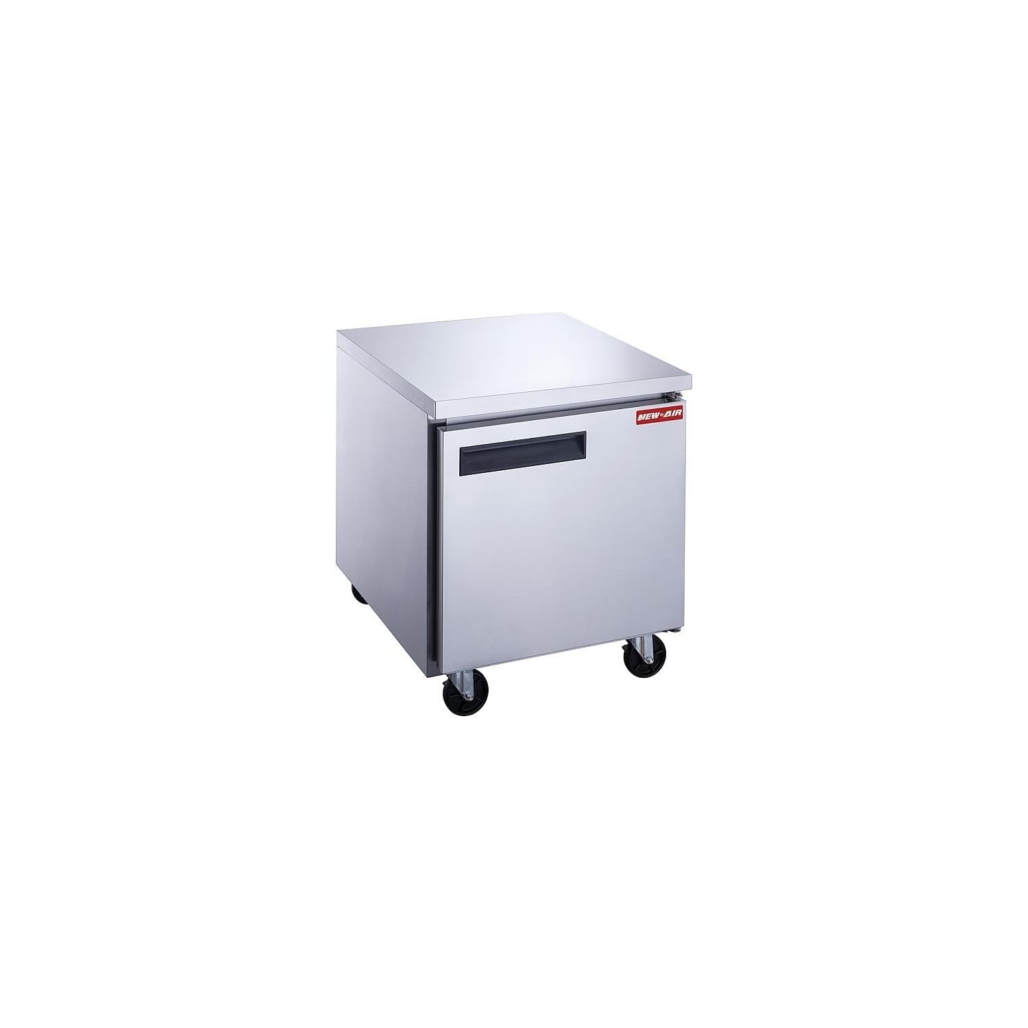 NEW AIR NUF-029-SS Commercial 29″ Stainless Steel 7 cu ft Single Door Undercounter Freezer - Ideal For Commercial Kitchens, Restaurants and Cafeterias