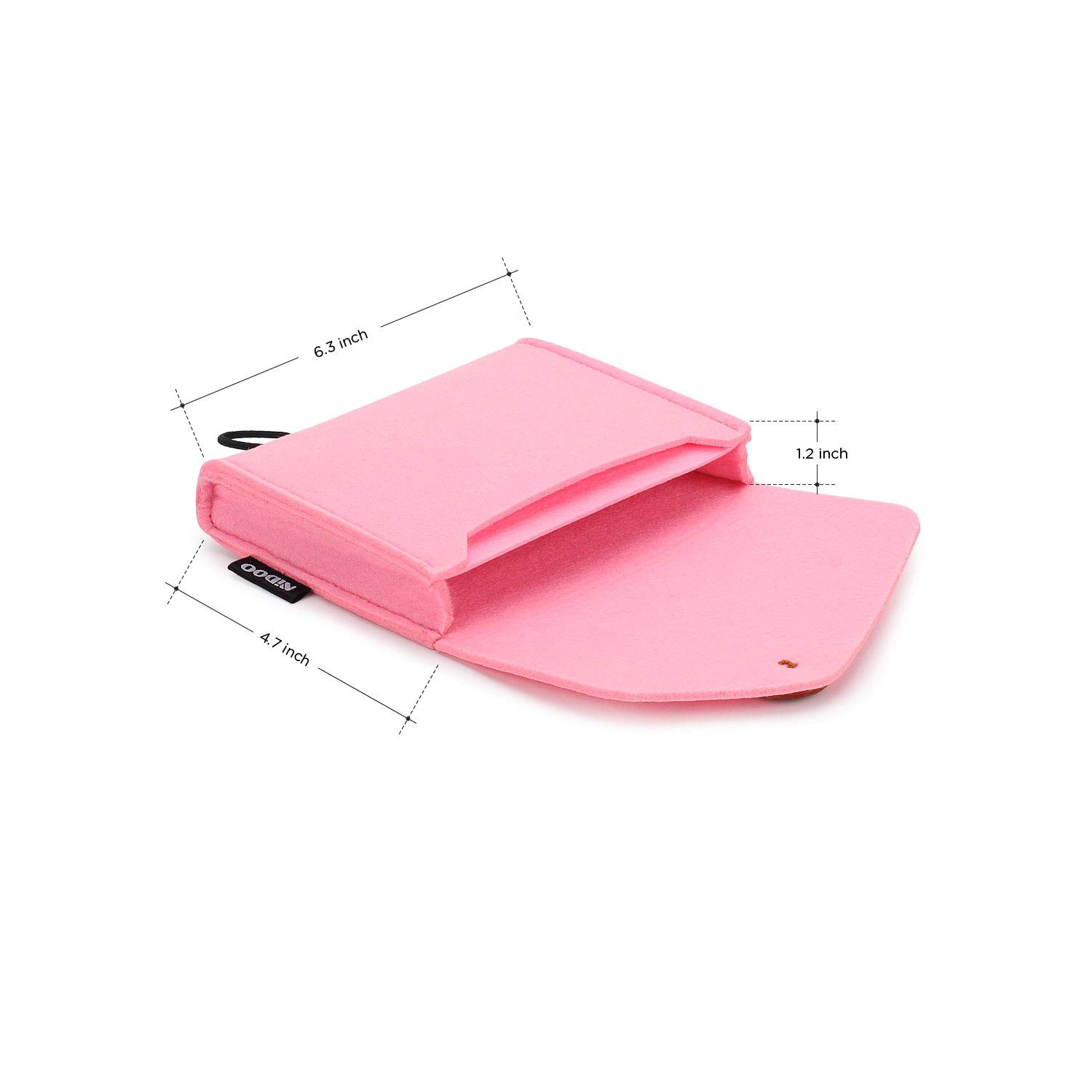 Portable Felt Storage Bag,Electronics Accessories Protective Case Pouch for MacBook Power Adapter, Mouse, Cellphone, Cables, SSD, HDD, Power