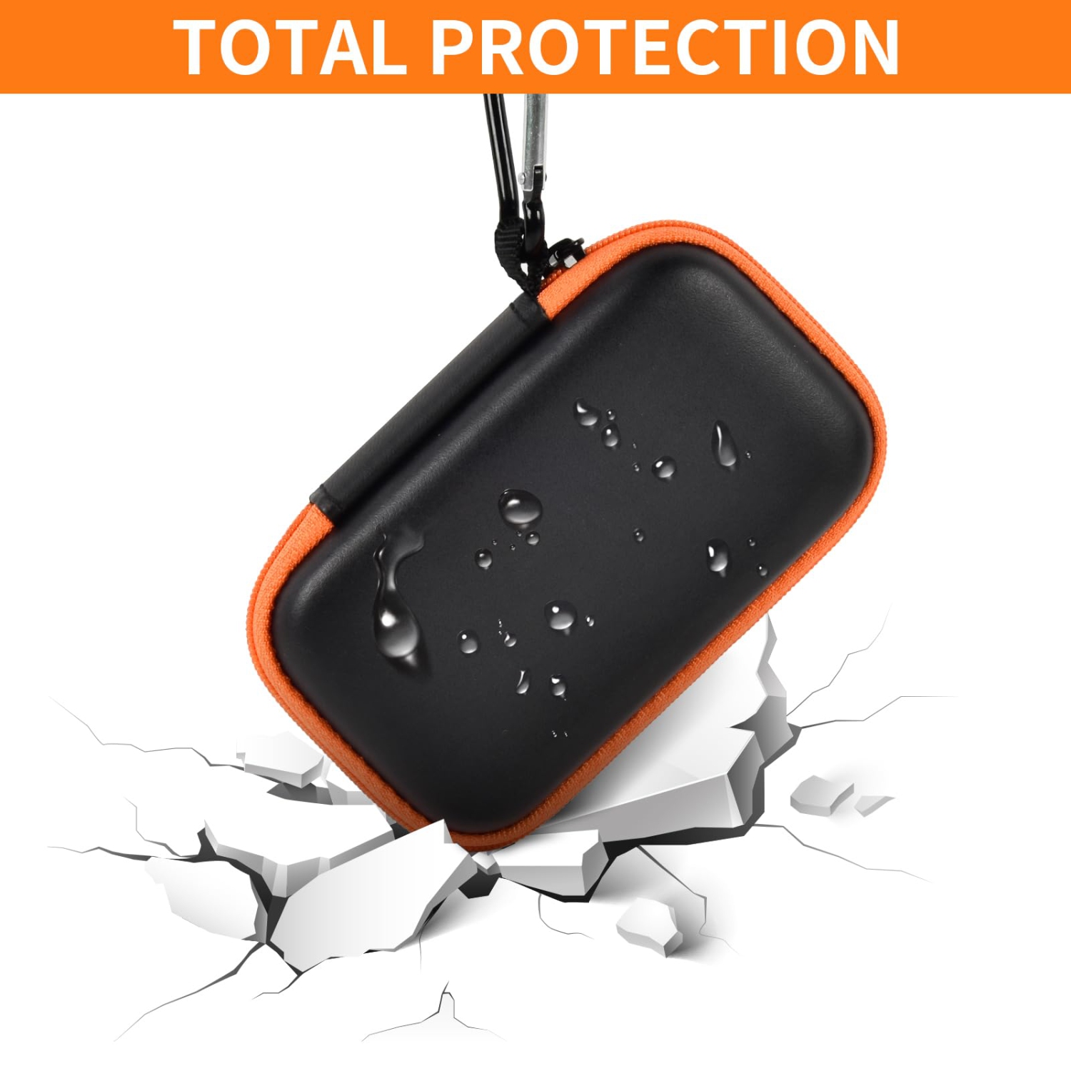 Étui compatible avec le disque SSD externe portatif 1&nbsp;To 2&nbsp;To 500&nbsp;Go Extreme de SanDisk, le disque SSD externe PRO de SanDisk, la