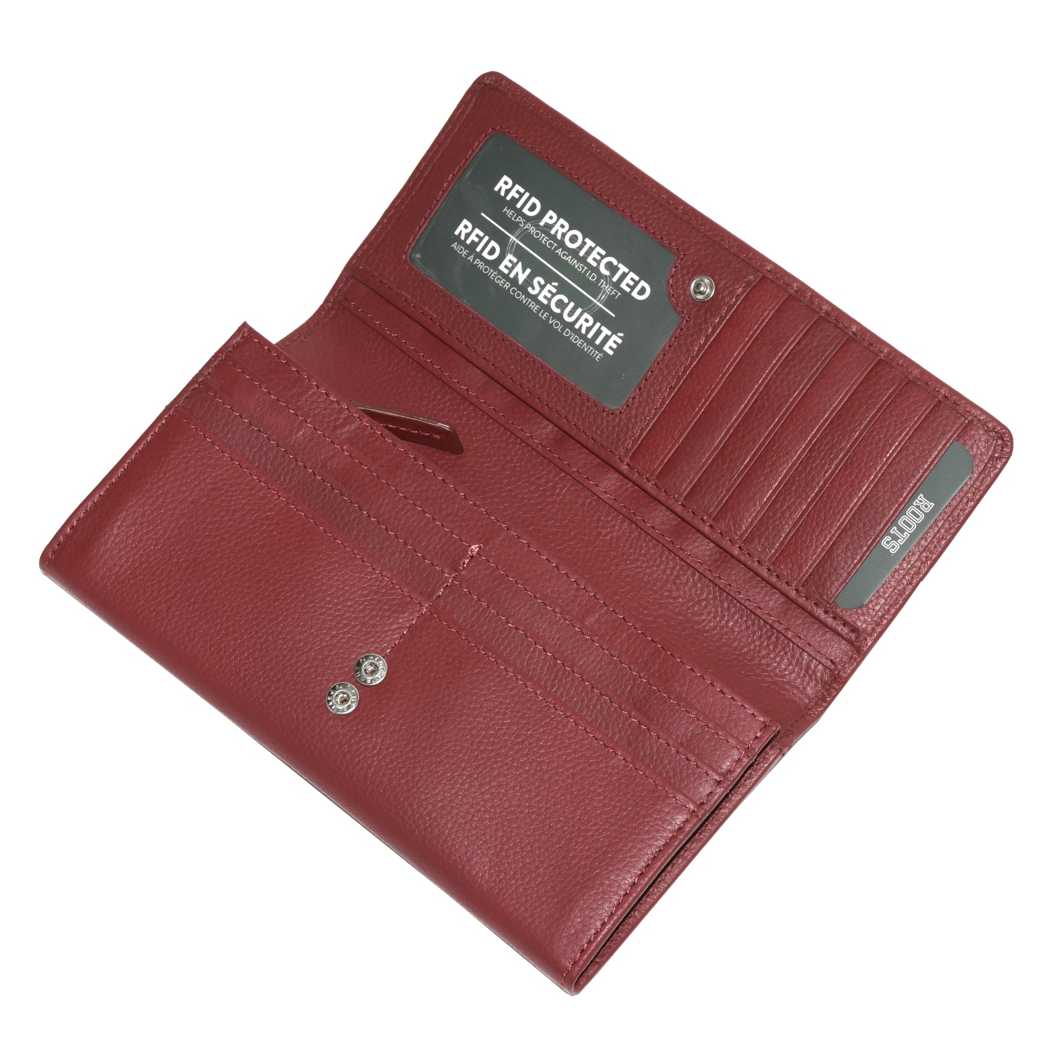 Sac-portefeuille expansible pour femme de Roots 73 - Rouge