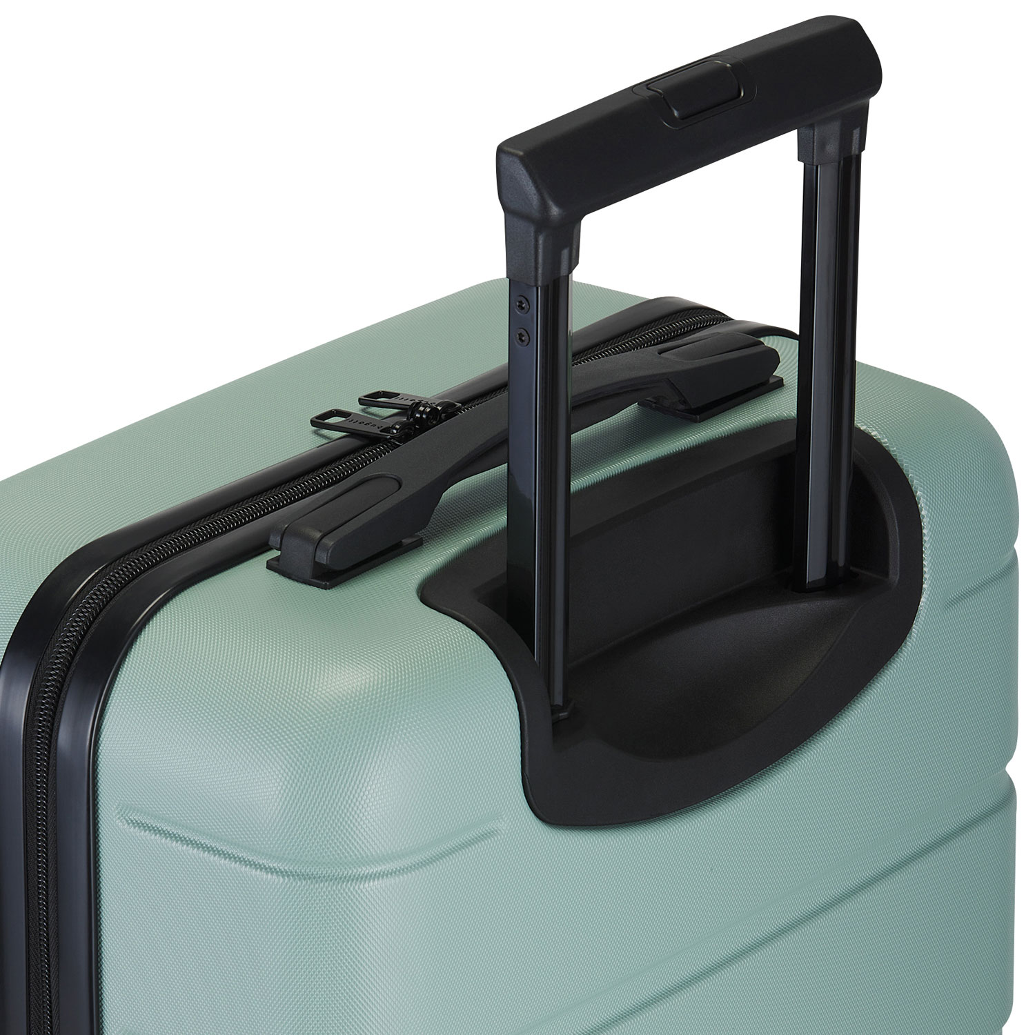Bagage de cabine rigide 21,65 po Barcelona de Bugatti avec 3 cubes de rangement - Vert iceberg - Exclusivité de Best Buy