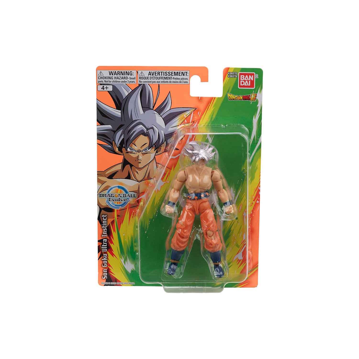 Dragonball Super 5 Inch Action Figure Evolve - Goku Ultra Instinct (Silver Hair)