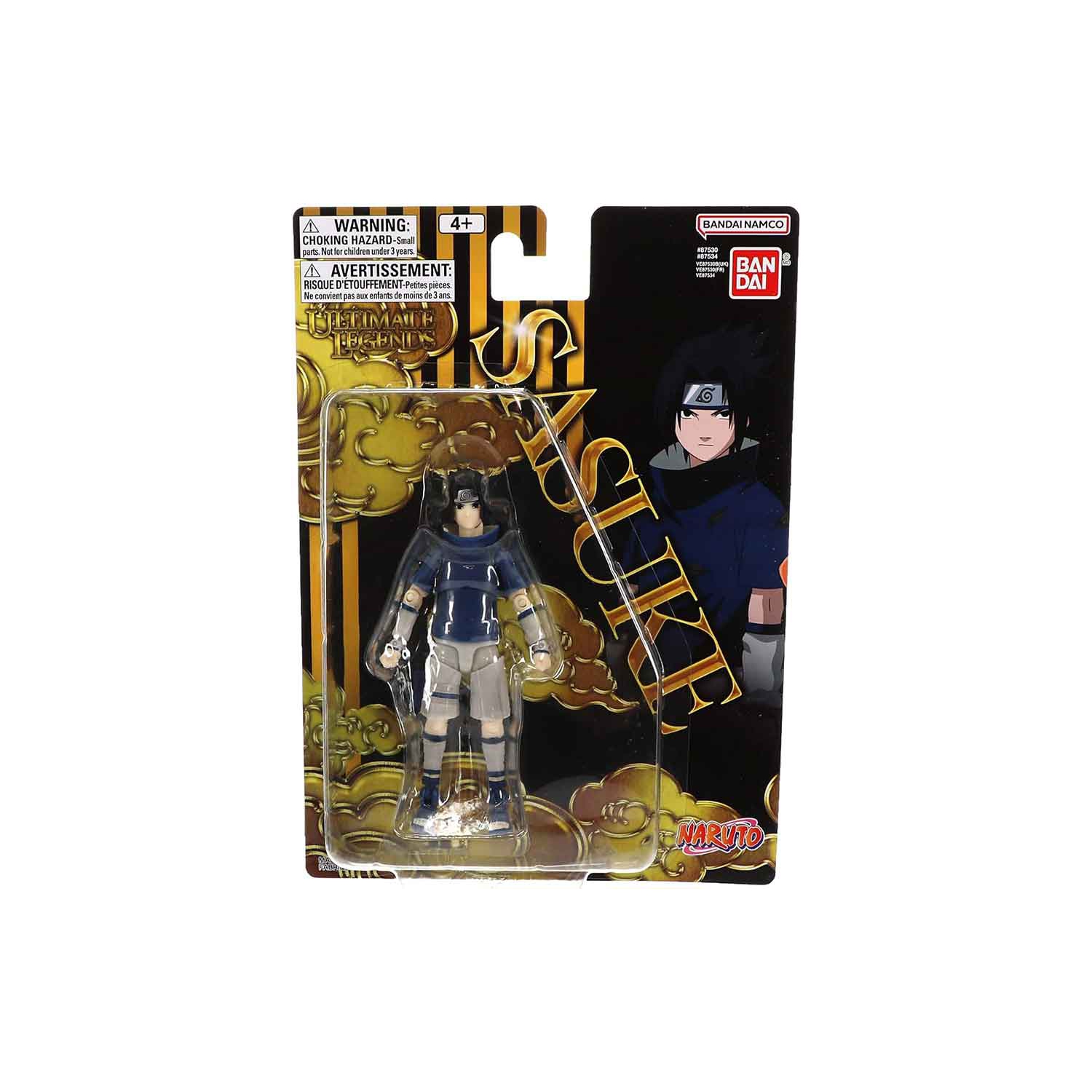 Figurine d'action de 5 po Ultimate Legends de Naruto - Sasuke Uchiha