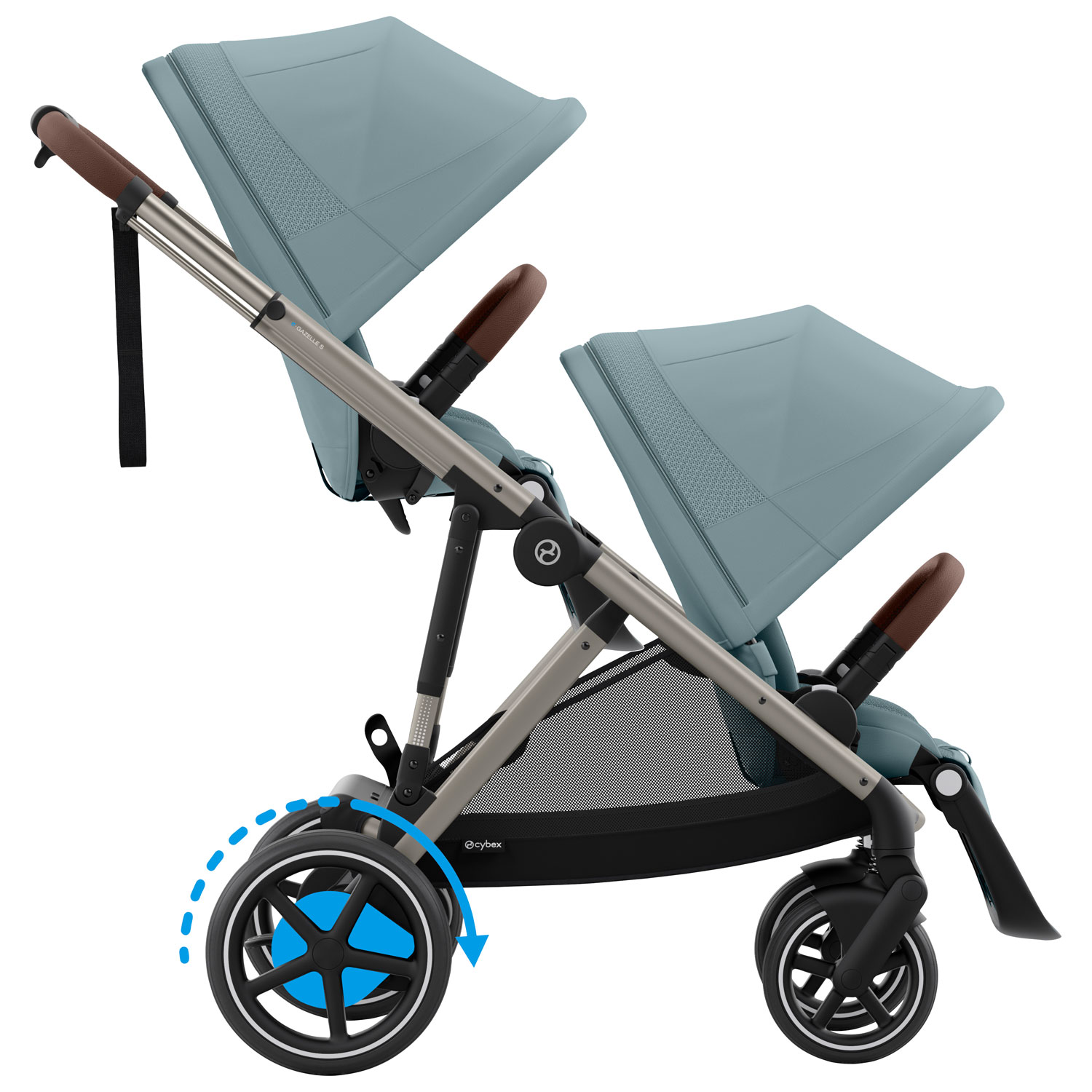 Ensemble de siège pour poussettes Gazelle S et e-Gazelle S de Cybex - Bleu tempête