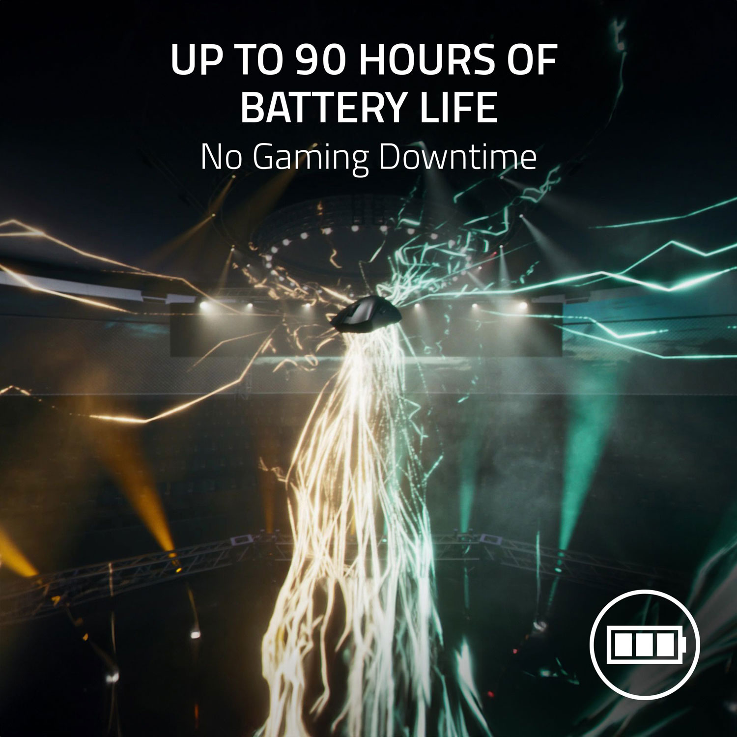 Razer DeathAdder V3 Pro + HyperPolling Wireless Dongle Mice - Black