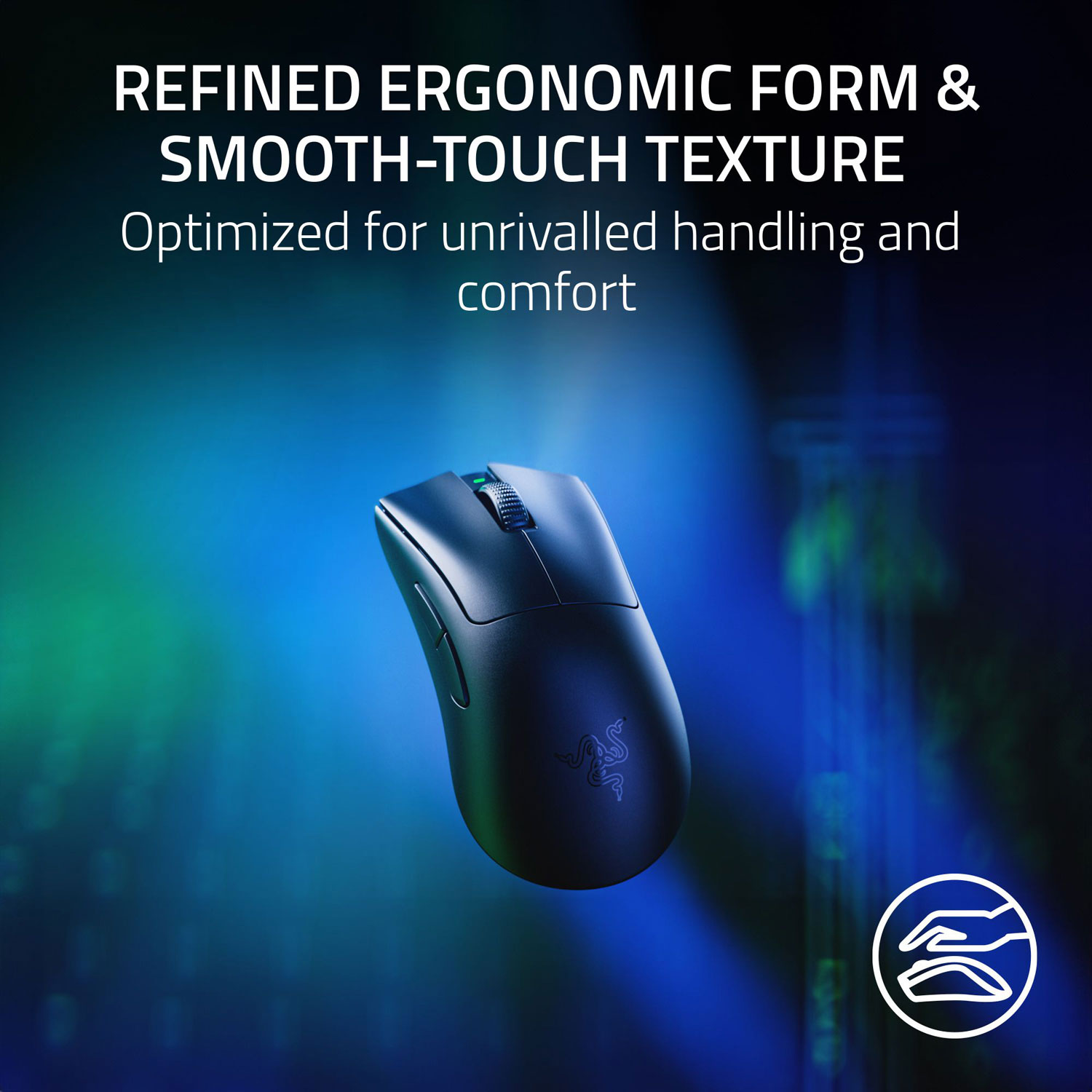 Razer DeathAdder V3 Pro + HyperPolling Wireless Dongle Mice - Black