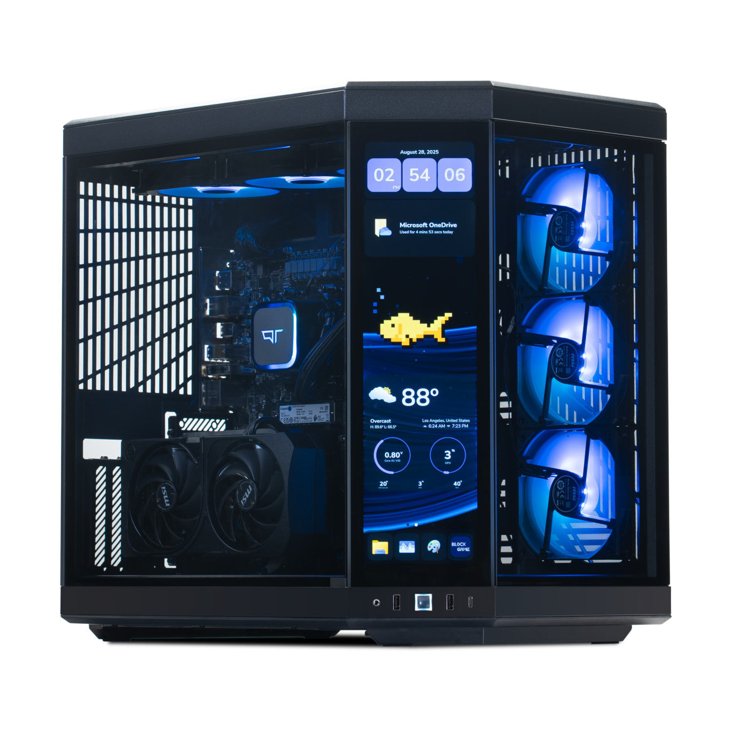 Quoted Tech Vision Gaming PC - Black