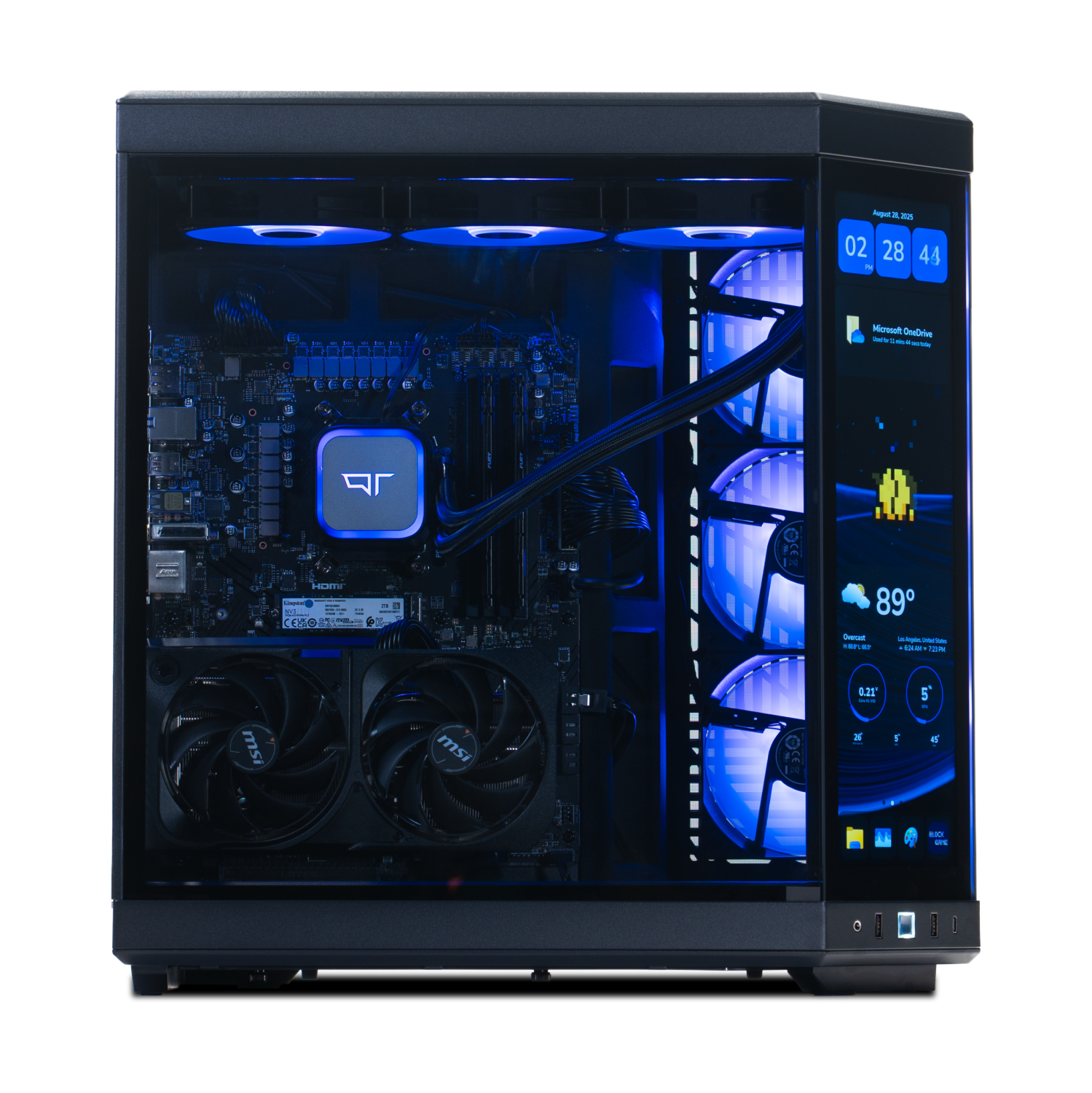 Quoted Tech Vision Gaming PC - Black