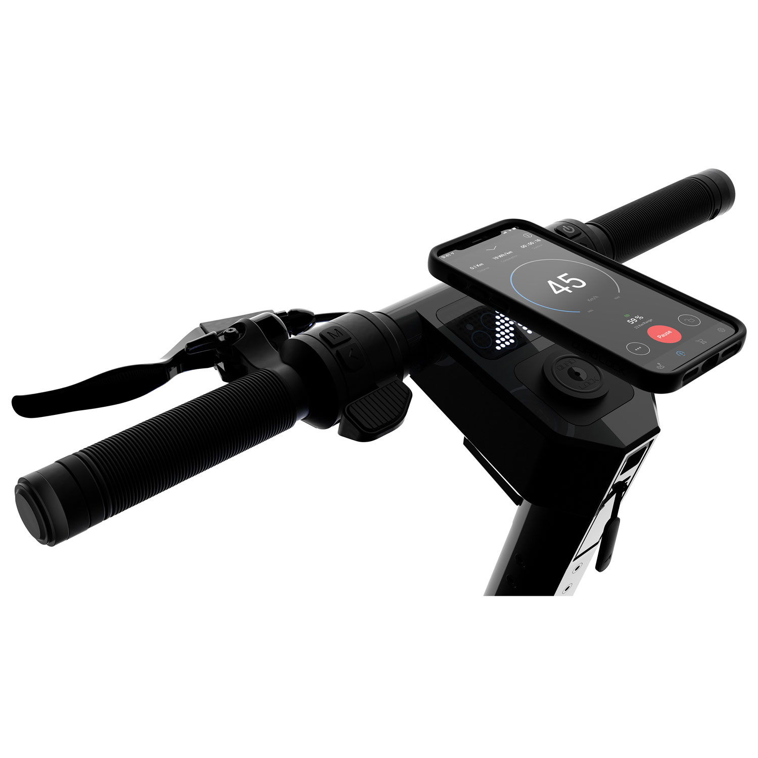 Trottinette électrique Go d'Apollo - Gris cosmique