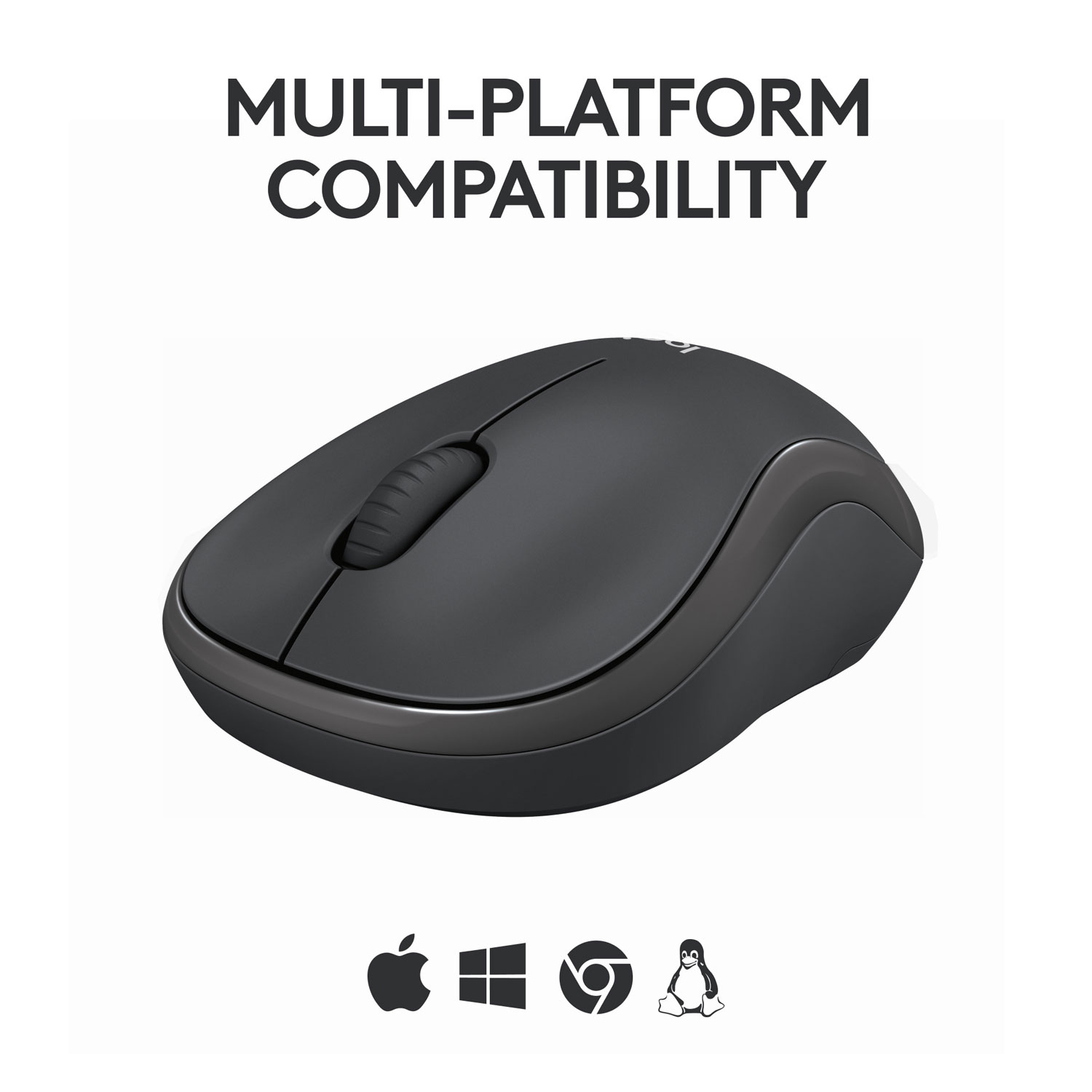 Logitech M240 Silent 4000 DPI Bluetooth Optical Mouse - Graphite