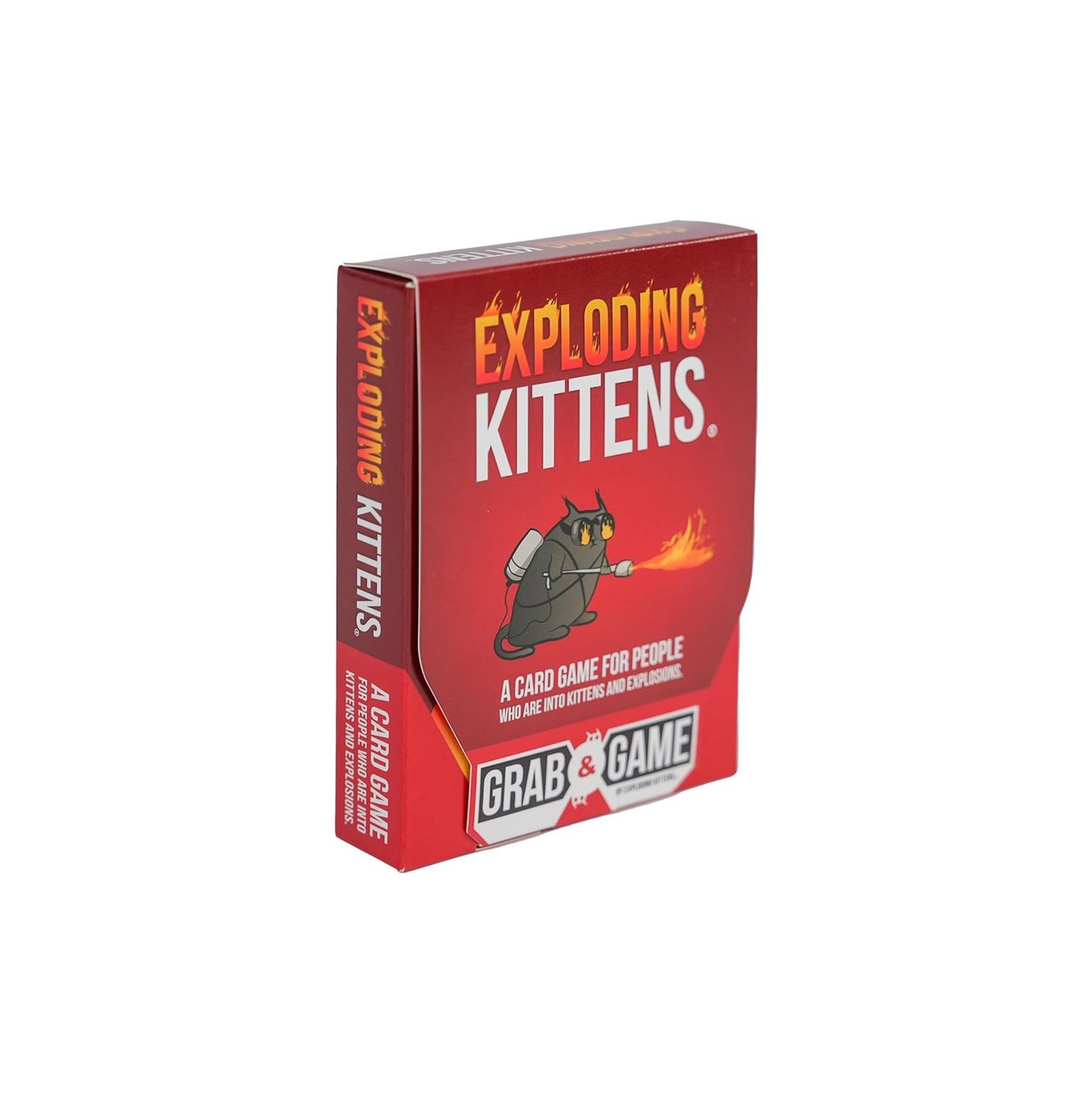 Exploding Kittens LLC Grab & Game: Exploding Kittens 2-4 players, ages 7+, 10 minutes