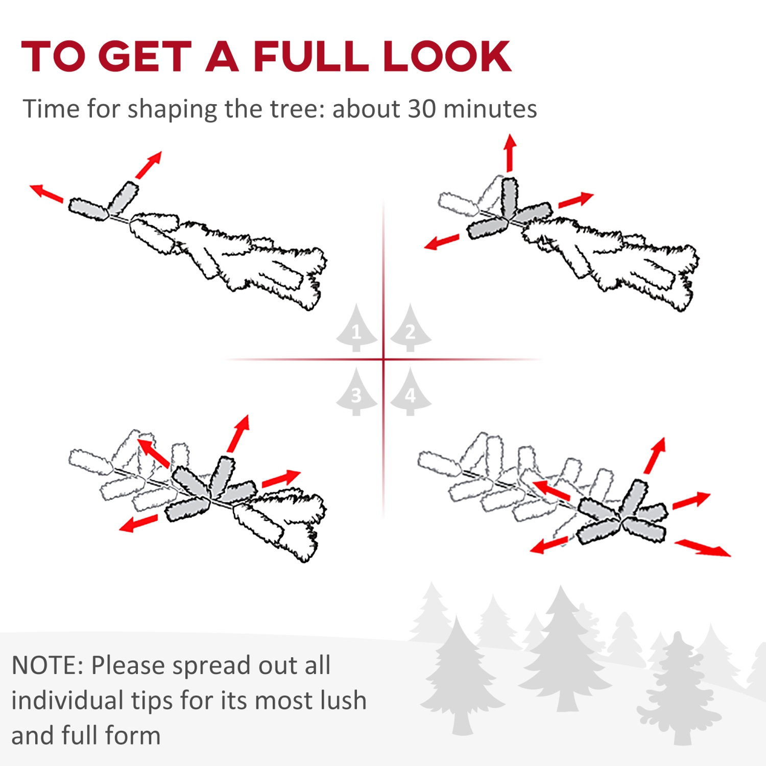 HOMCOM 7' Pencil Christmas Tree, Slim Artificial Xmas Tree with Realistic Branches, Sturdy Stand, Black