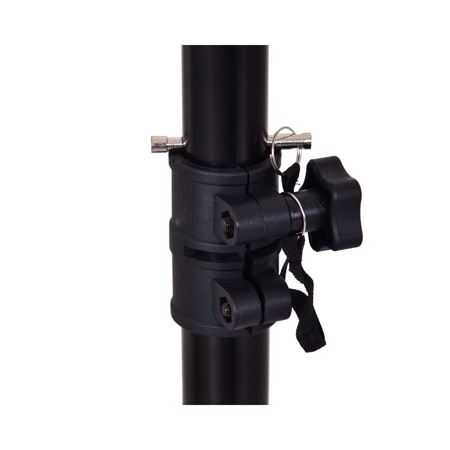 Costway Portable 15'' 2000W 2-way Powered Speaker Stand with TWS & Illuminating Light