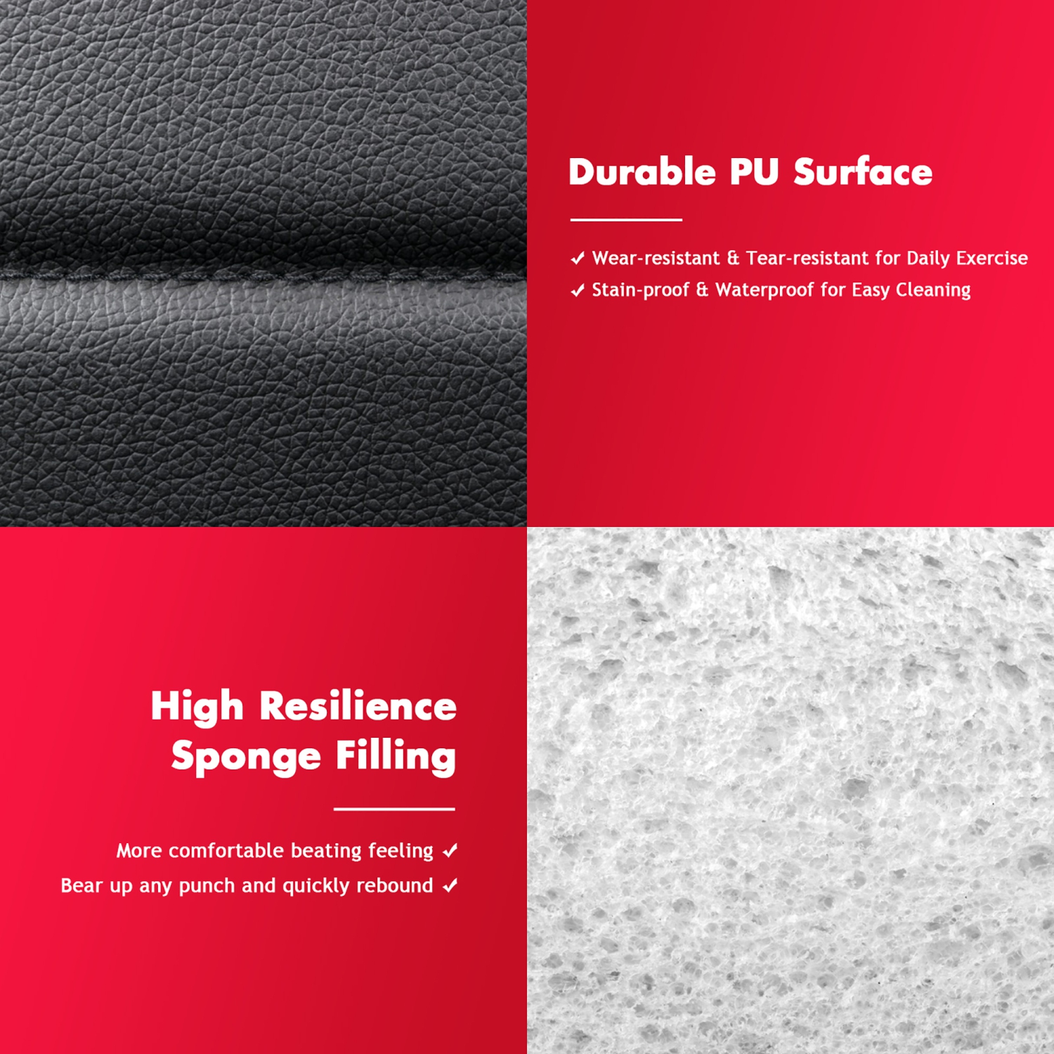 Goplus 2 FT Kids Punch Bag Boxing Set Kick Ball Gloves Skipping Rope Hook Children Boys