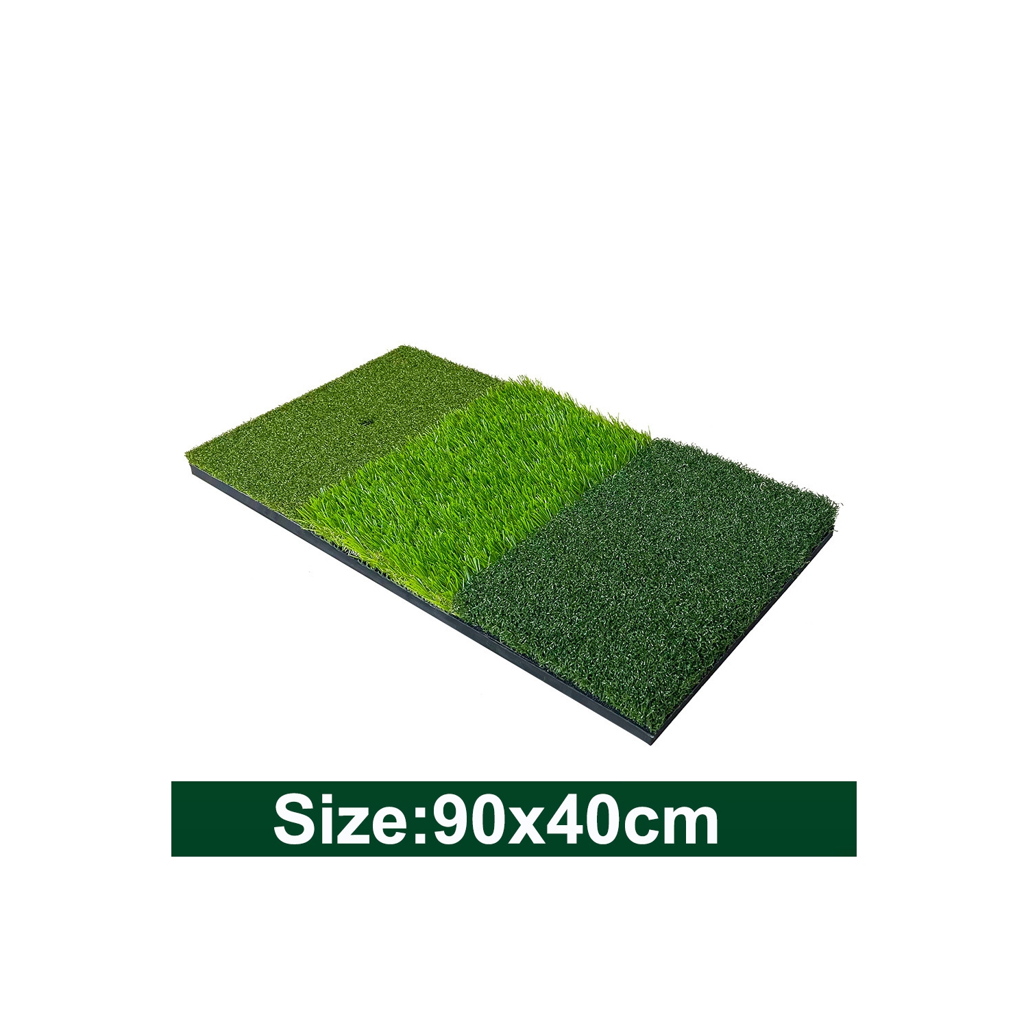 axGear Turf Golf Hitting Mat 3 in 1 Practice Grass Mat Green Rough Fairway Tri-Turf