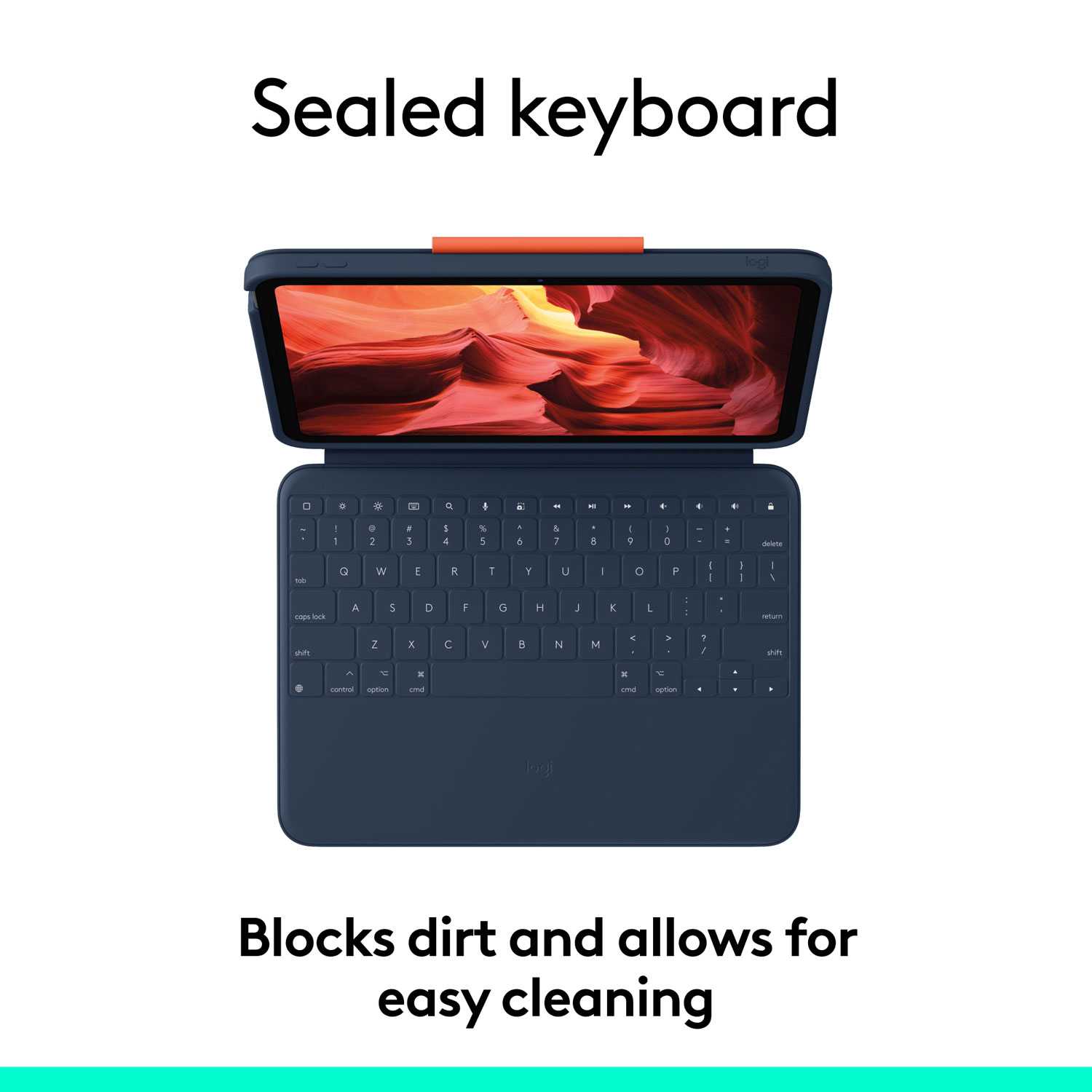 Logitech Rugged Combo 4 Keyboard Case for iPad 10th Gen with Smart