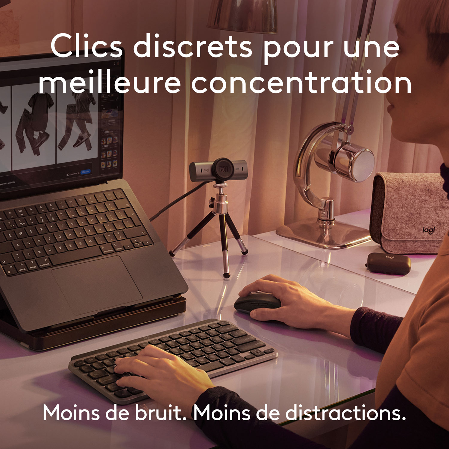 Logitech MX Anywhere 3S 8000 DPI Bluetooth Darkfield Mouse for MacOS/iPads - Space Grey