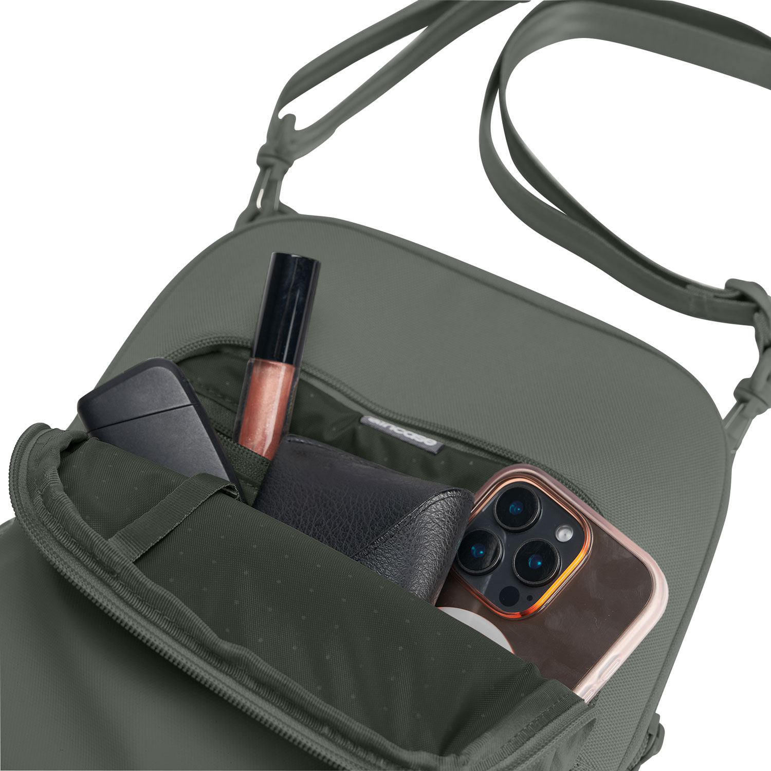 Housse A.R.C. d'Incase Sac à bandoulière de 14 po - Gris fumée