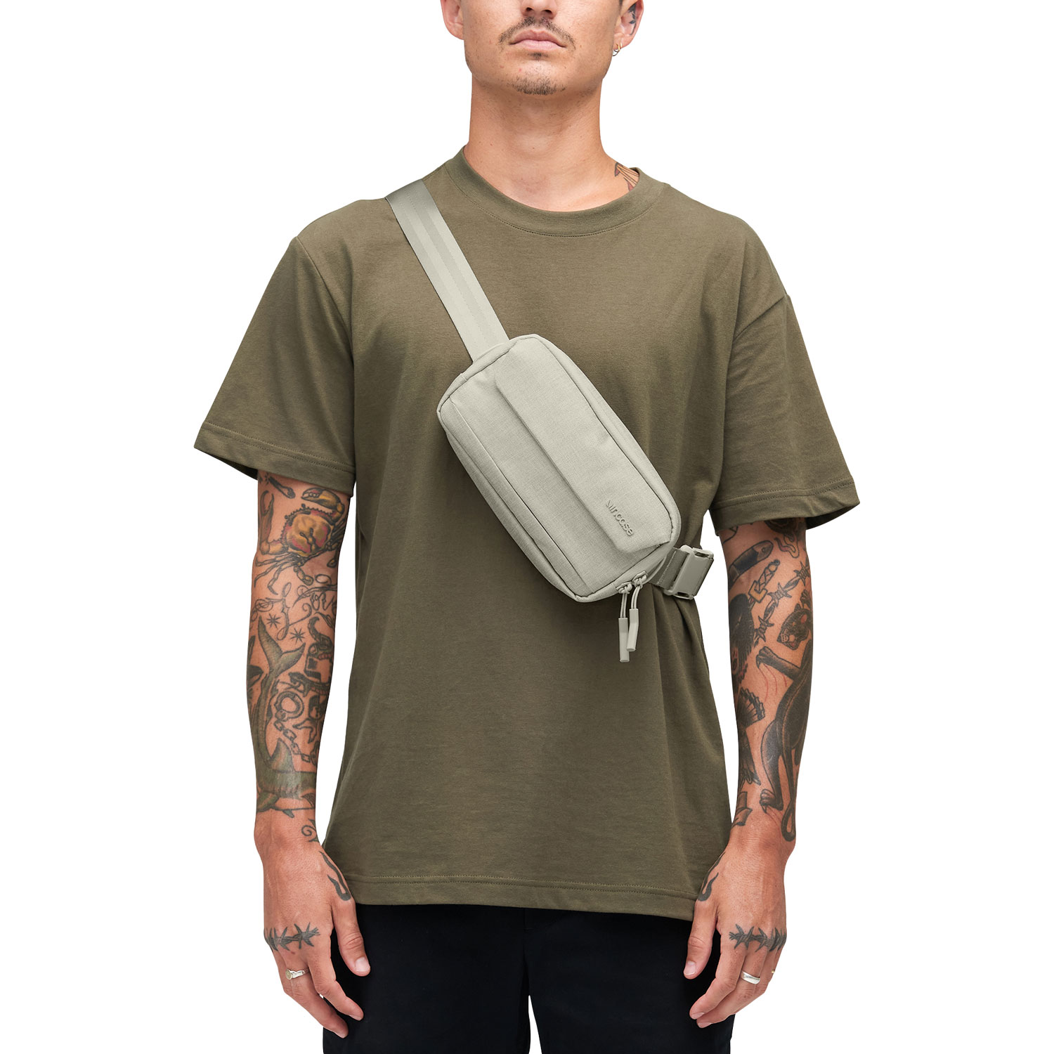 Sac à bandoulière Crosstown d'Incase - Calcaire