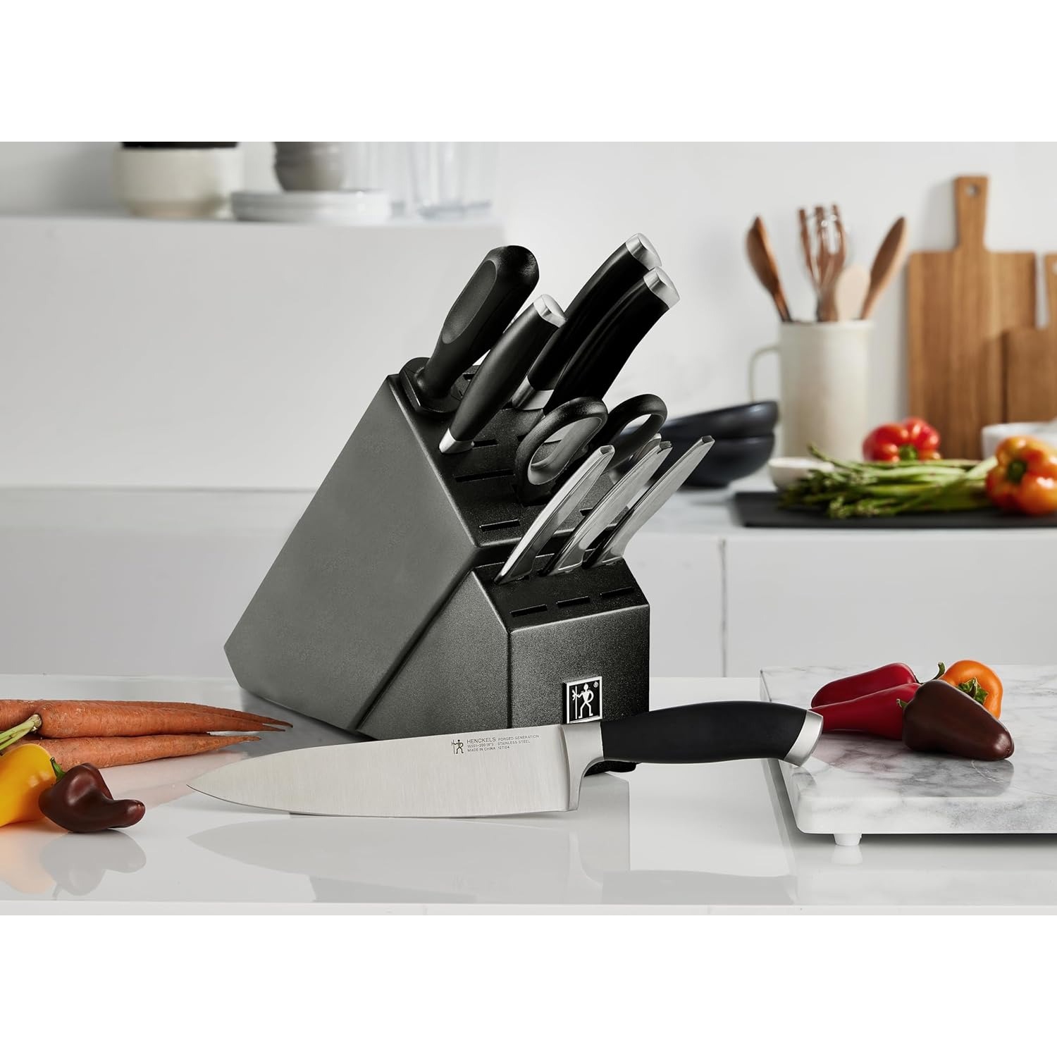 Ensemble porte-couteaux 10 pièces Forged Generation de HENCKELS