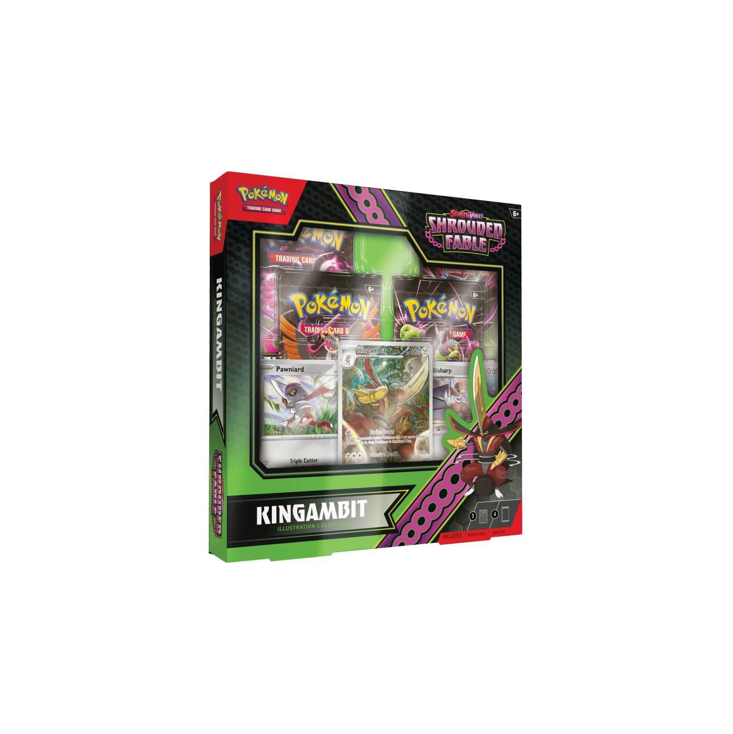 Jeu de cartes à collectionner Pokémon USA : Scarlet & Violet Shrouded Fable Special illustration Collection - Kingambit TCG