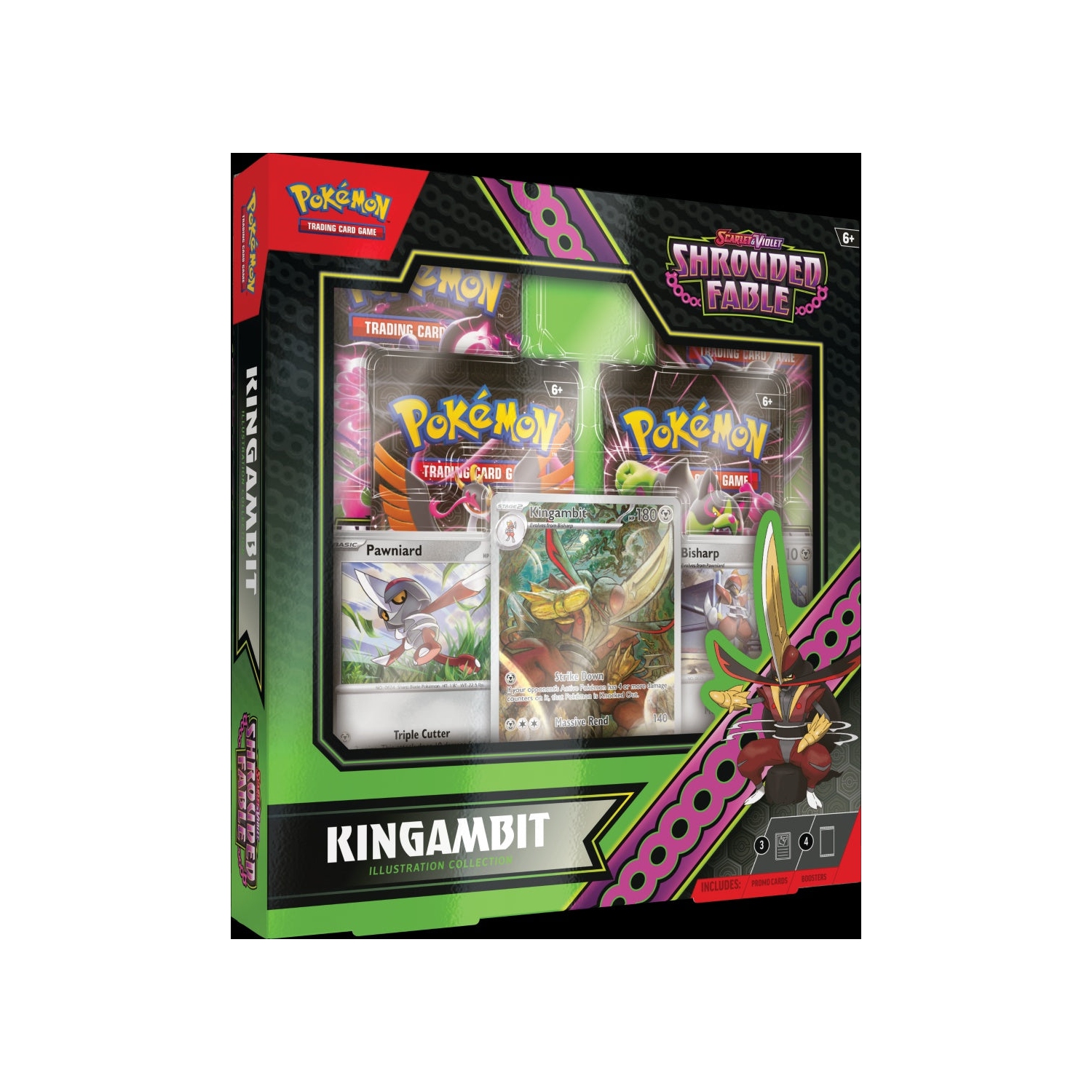 Jeu de cartes à collectionner Pokémon USA : Scarlet & Violet Shrouded Fable Special illustration Collection - Kingambit TCG