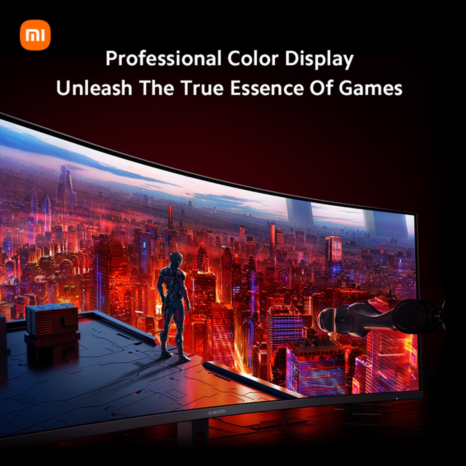 Xiaomi Gaming Monitor 34 inch Wide Curved Computer Screen: 180Hz, WQHD, Ultrawide, 1ms FreeSync, 3440*1440