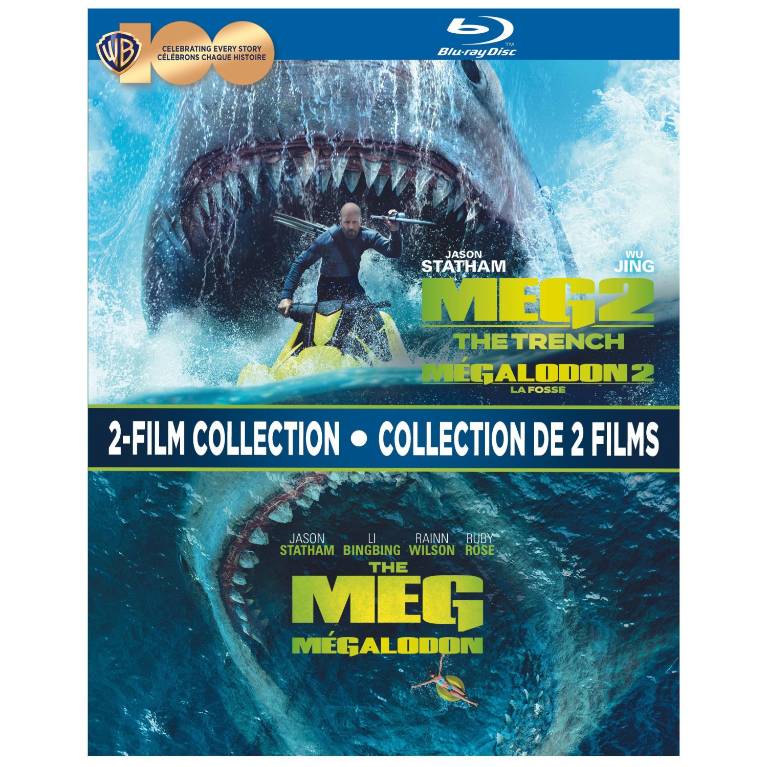 Meg, The 2-Film Collection [Blu-Ray]
