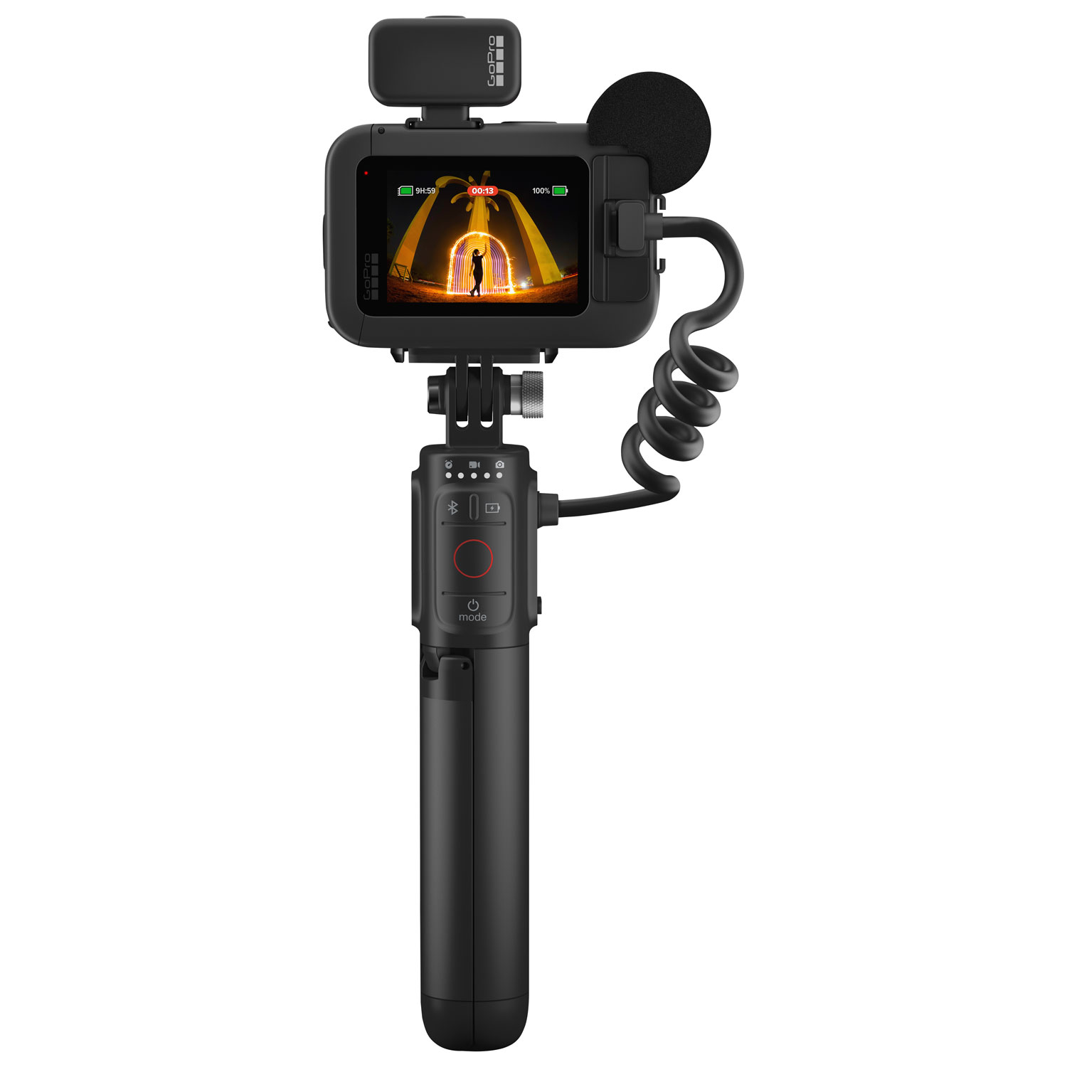 Caméra 5,3K étanche pour sports et casque GoPro HERO13 Black Creator Edition