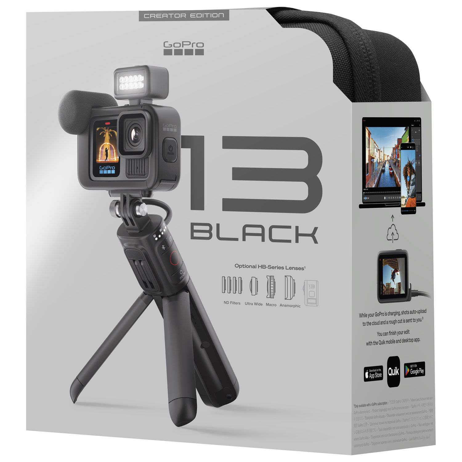 GoPro HERO13 Black Creator Edition Waterproof 5.3K Sports