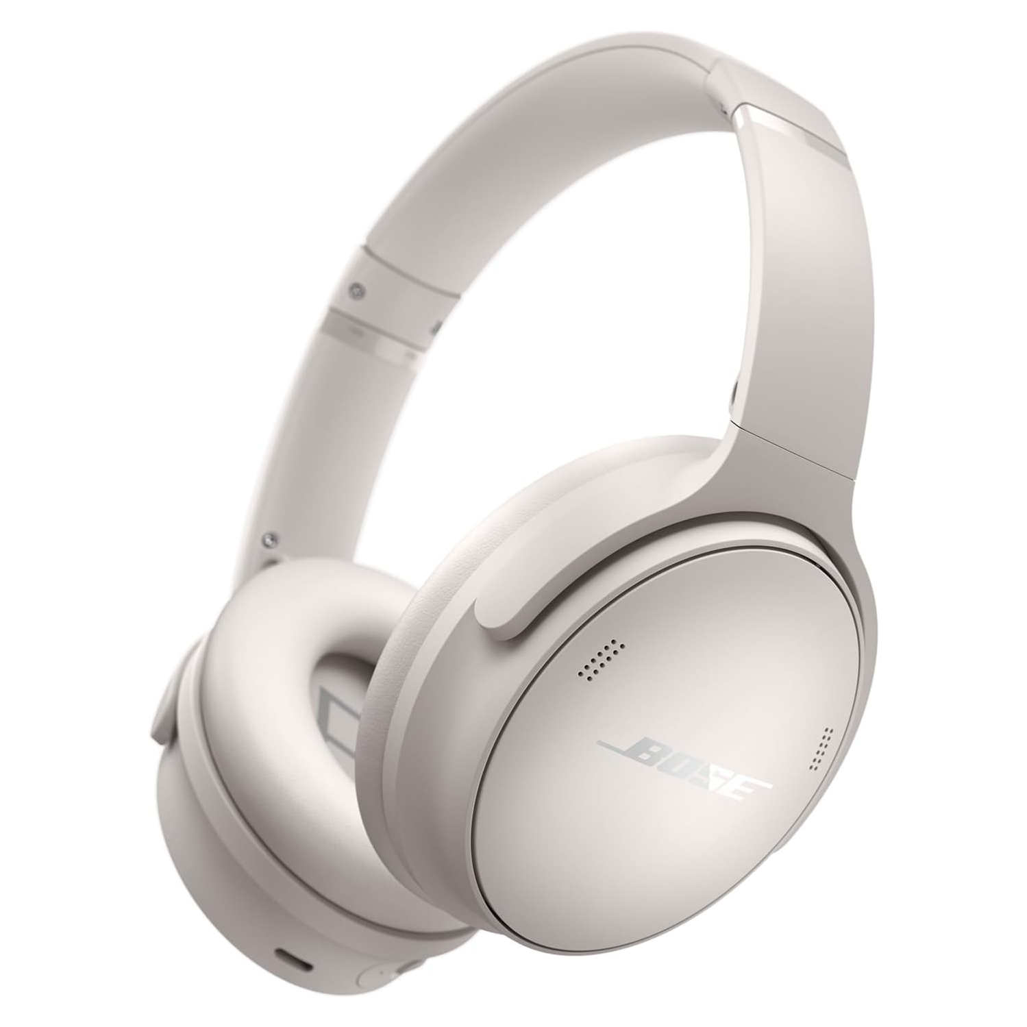 Open Box - Bose QuietComfort Wireless Noise Cancelling Over-the-Ear Headphones - White Smoke