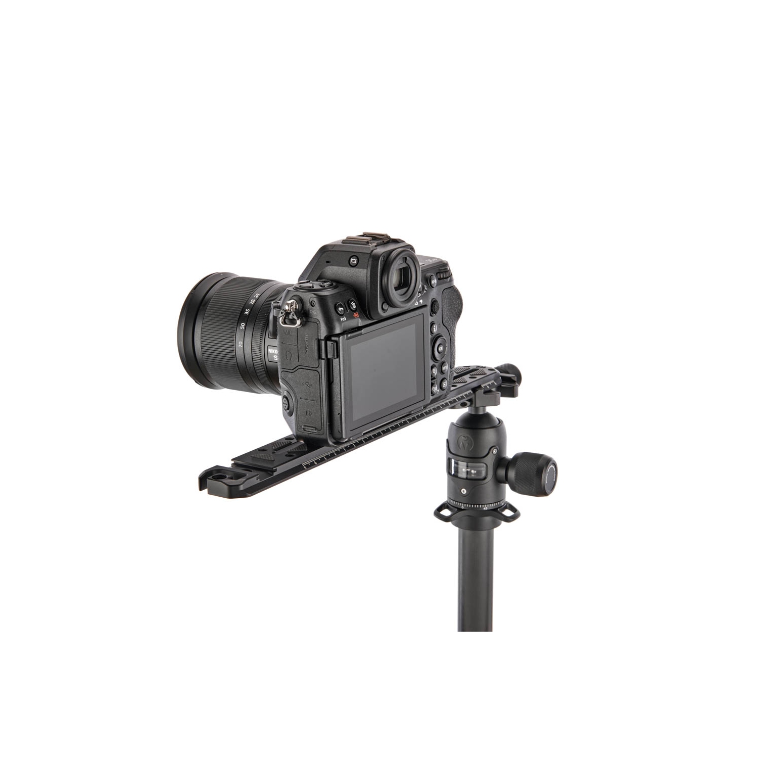 3 Legged Thing QR ULTRA 300mm x 38mm Arca Compatible Long Plate, Darkness/Matte Black