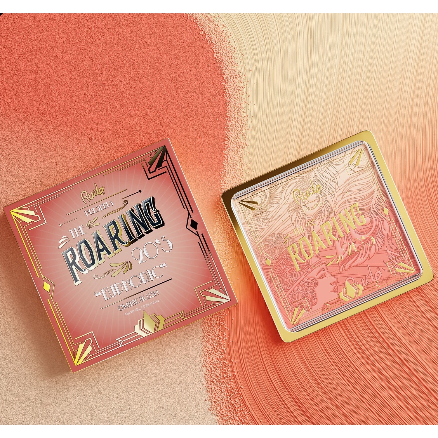 RUDE The Roaring 20's Ombre Blush