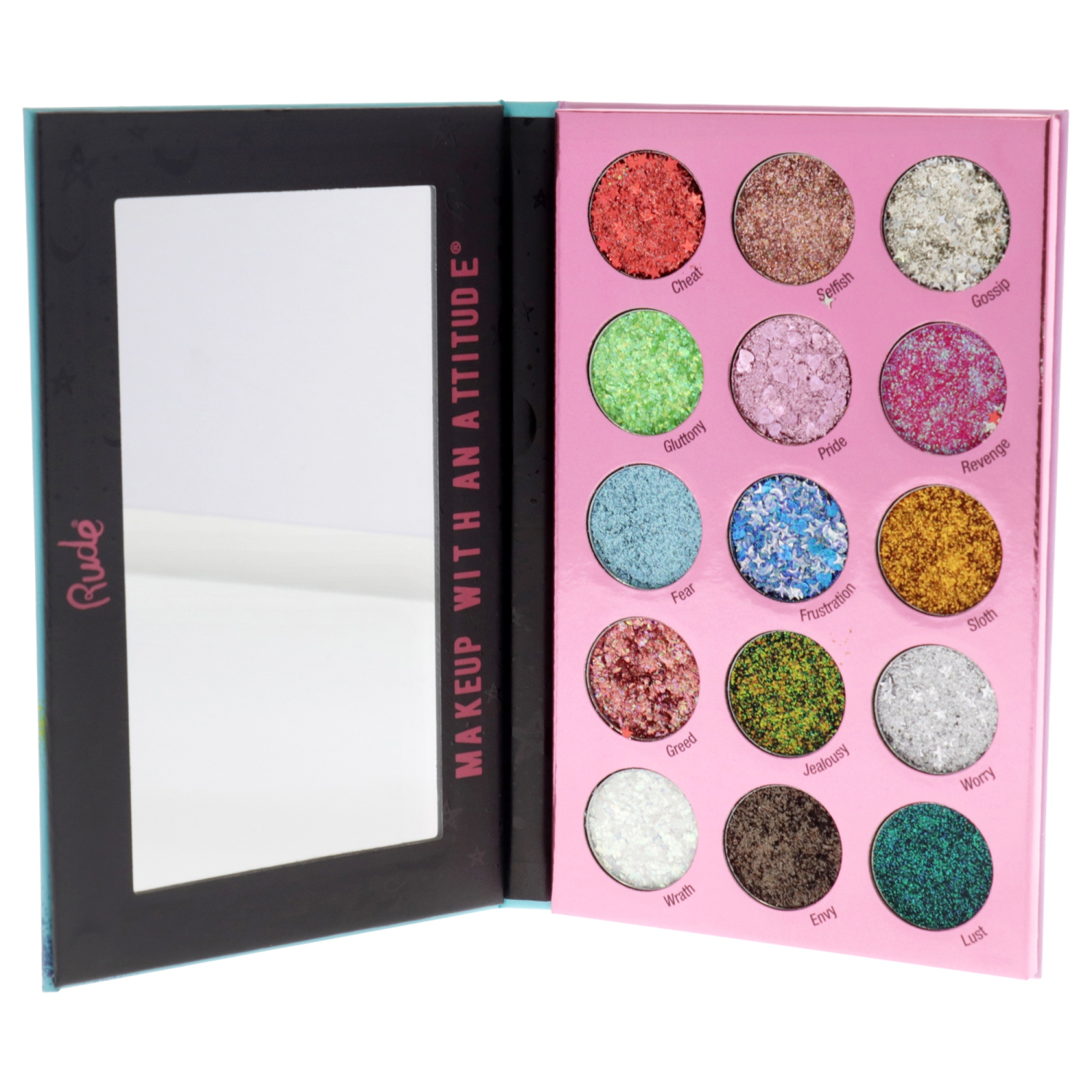 RUDE Sin of Glittony Glitter Palette