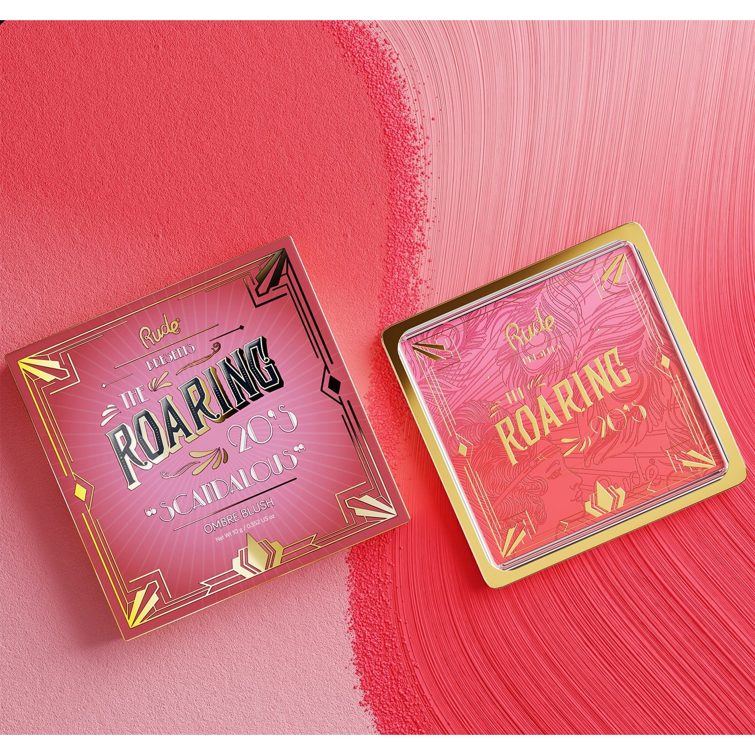 RUDE The Roaring 20's Ombre Blush