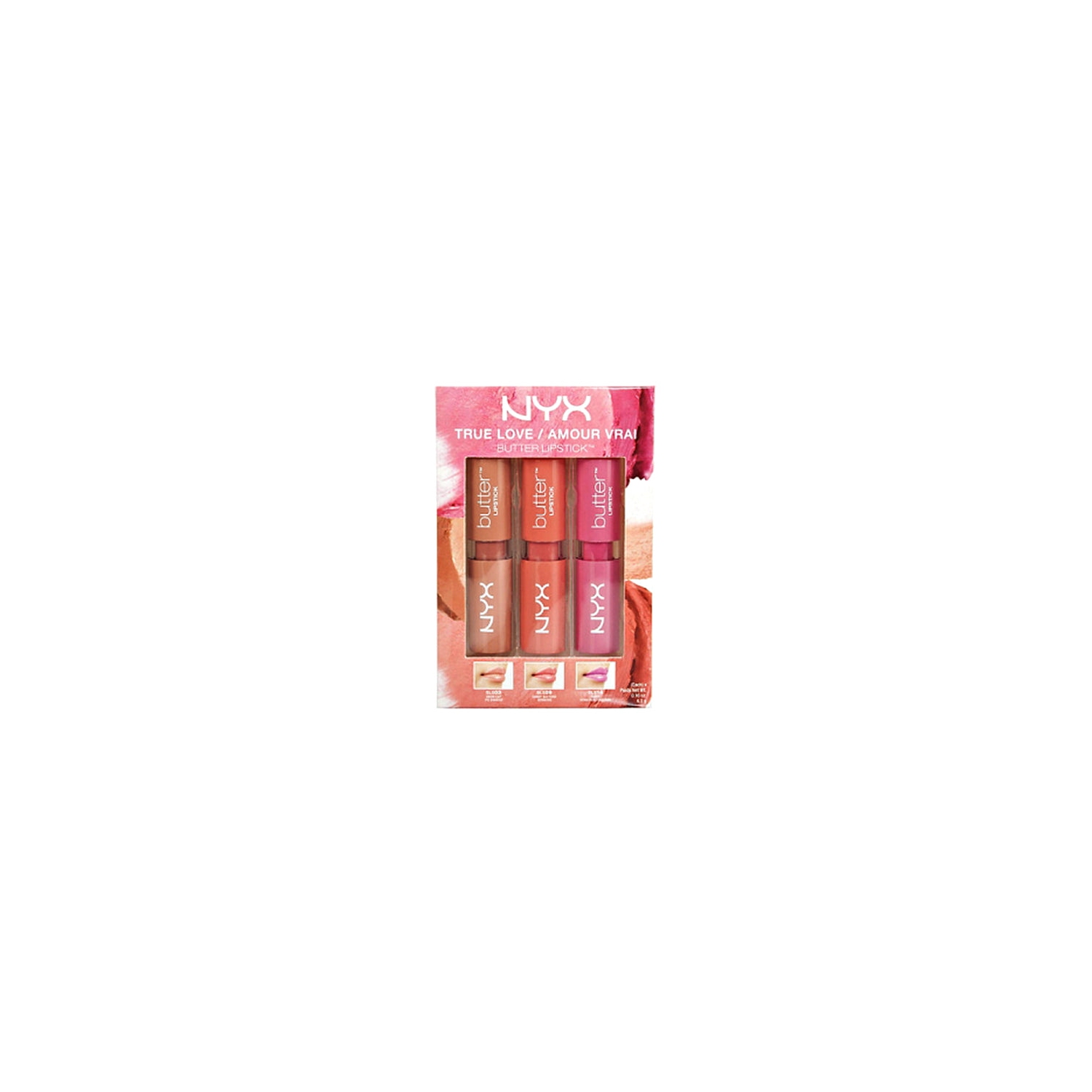 NYX Cosmetics Butter Lipstick True Love Set