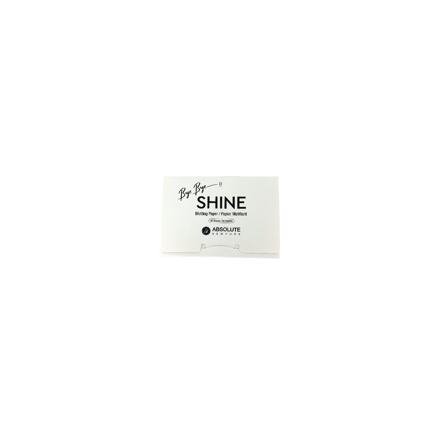 ABSOLUTE Bye Bye Shine Blotting Paper