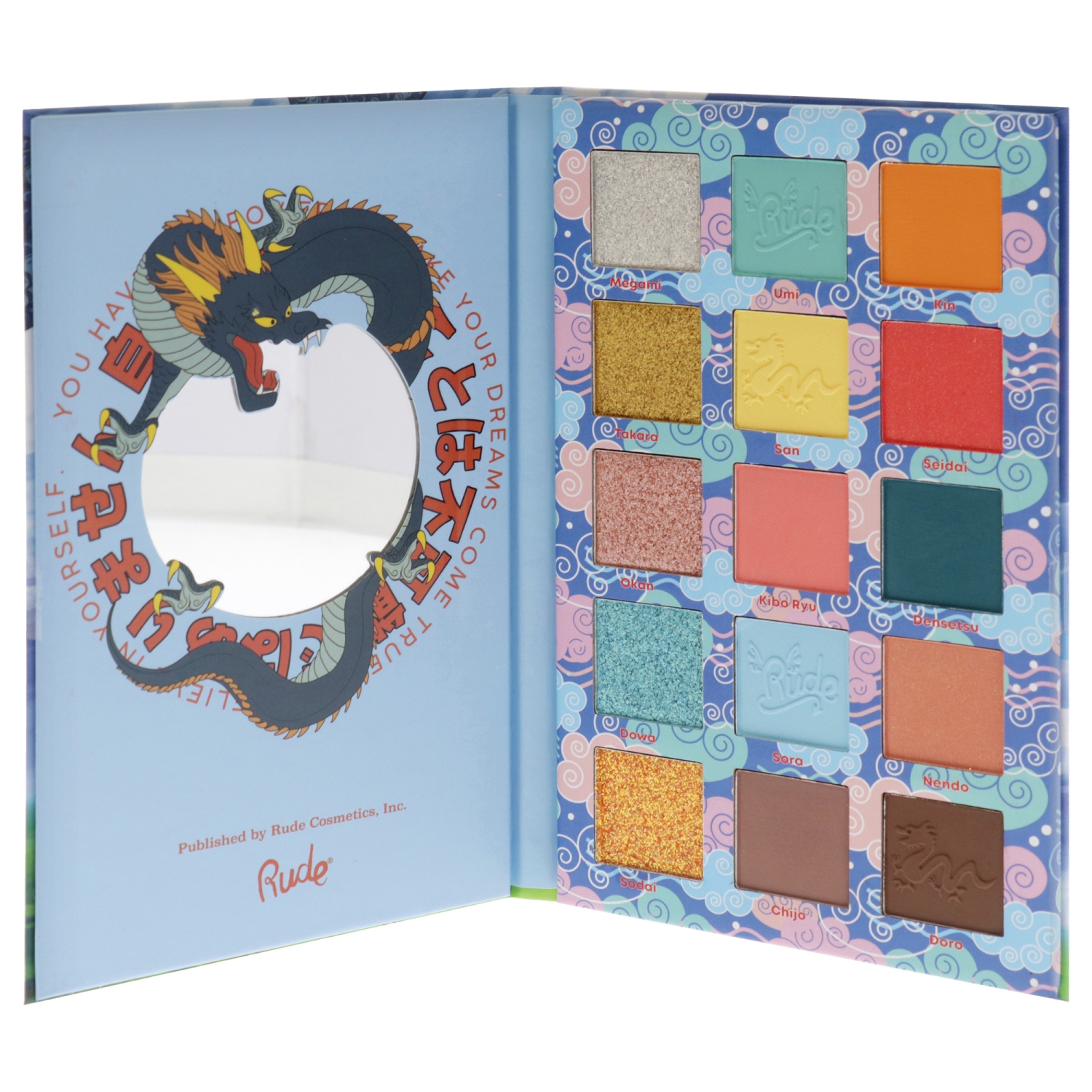 RUDE Manga Collection Pressed Pigments & Shadows