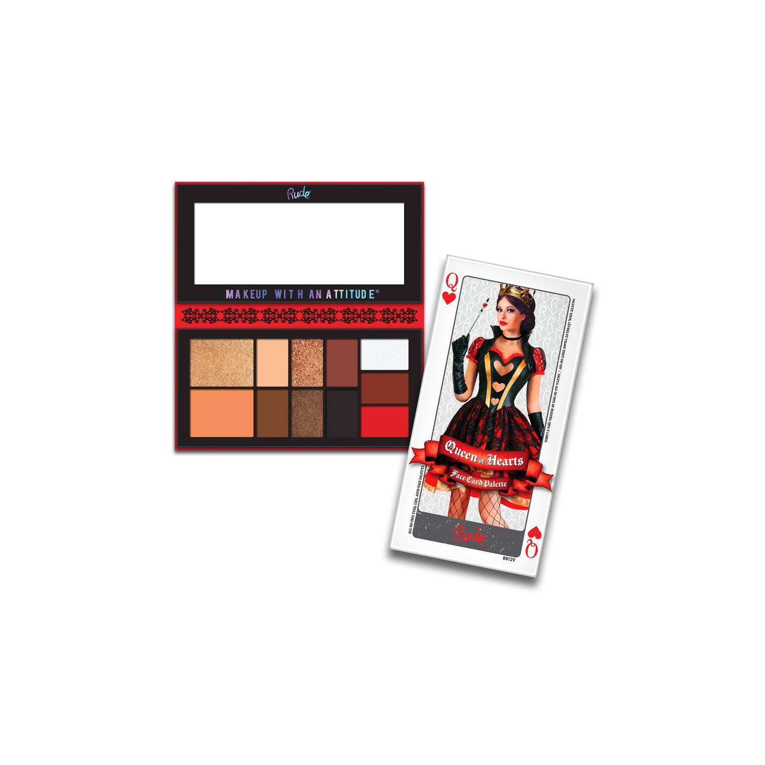 RUDE Face Card Palette