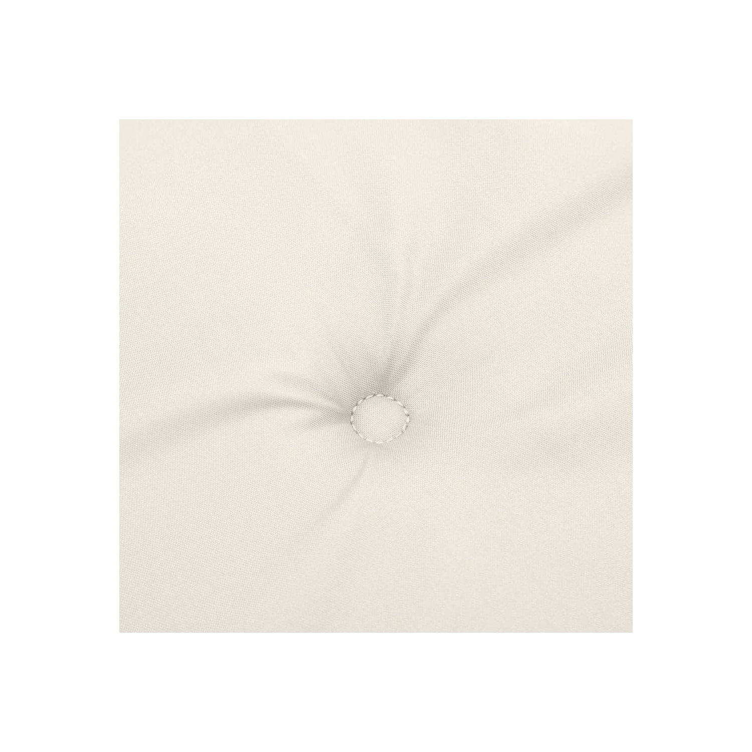 vidaXL Lowback Chair Cushions 2 pcs Melange Cream 100x50x4 cm Fabric