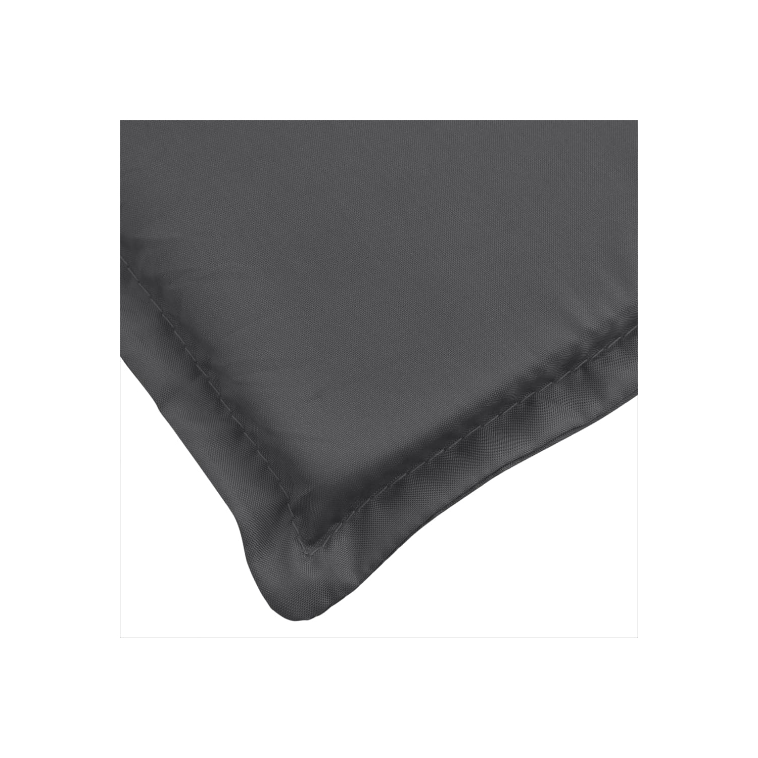 Coussin de banc de jardin en mélange de 200x507&nbsp;cm de vidaXL couleur anthracite